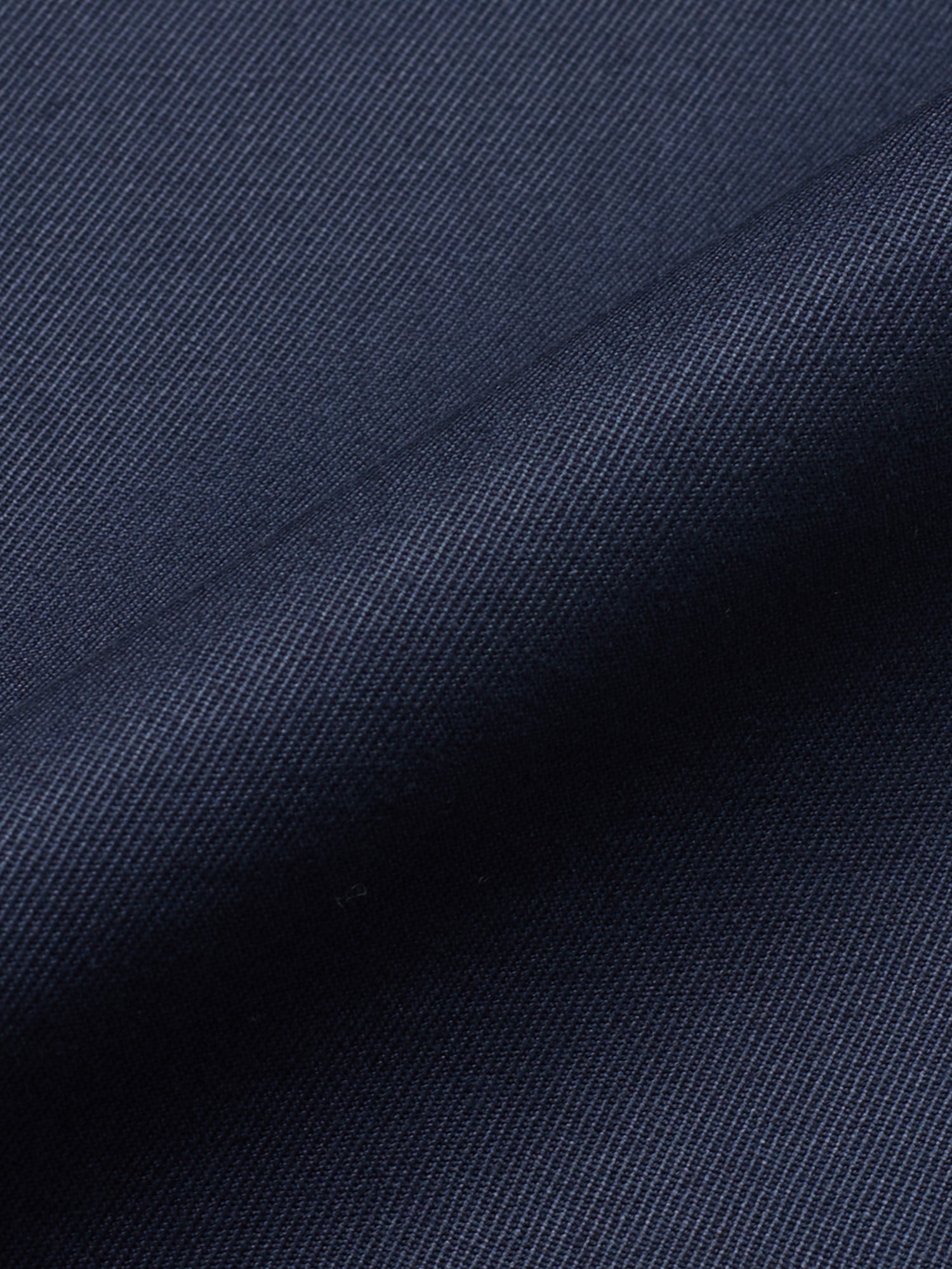 SARTORIA CHIAIA Handmade Navy Blue Cotton Flat Front Chino Pants EU 52 US 36