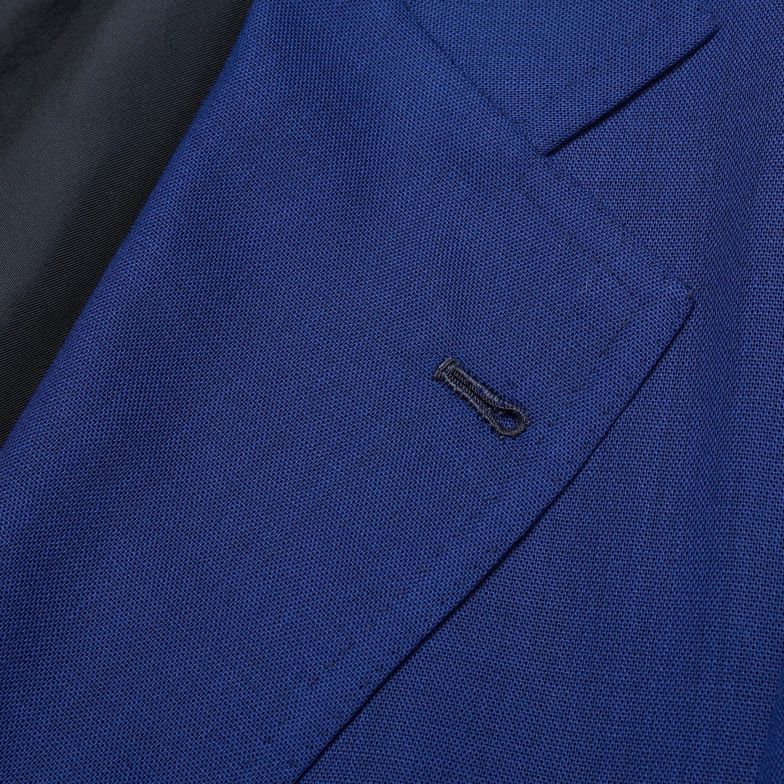 SARTORIA CIARDI Bespoke Handmade Blue Wool Mohiar Jacket EU 50 NEW US 40