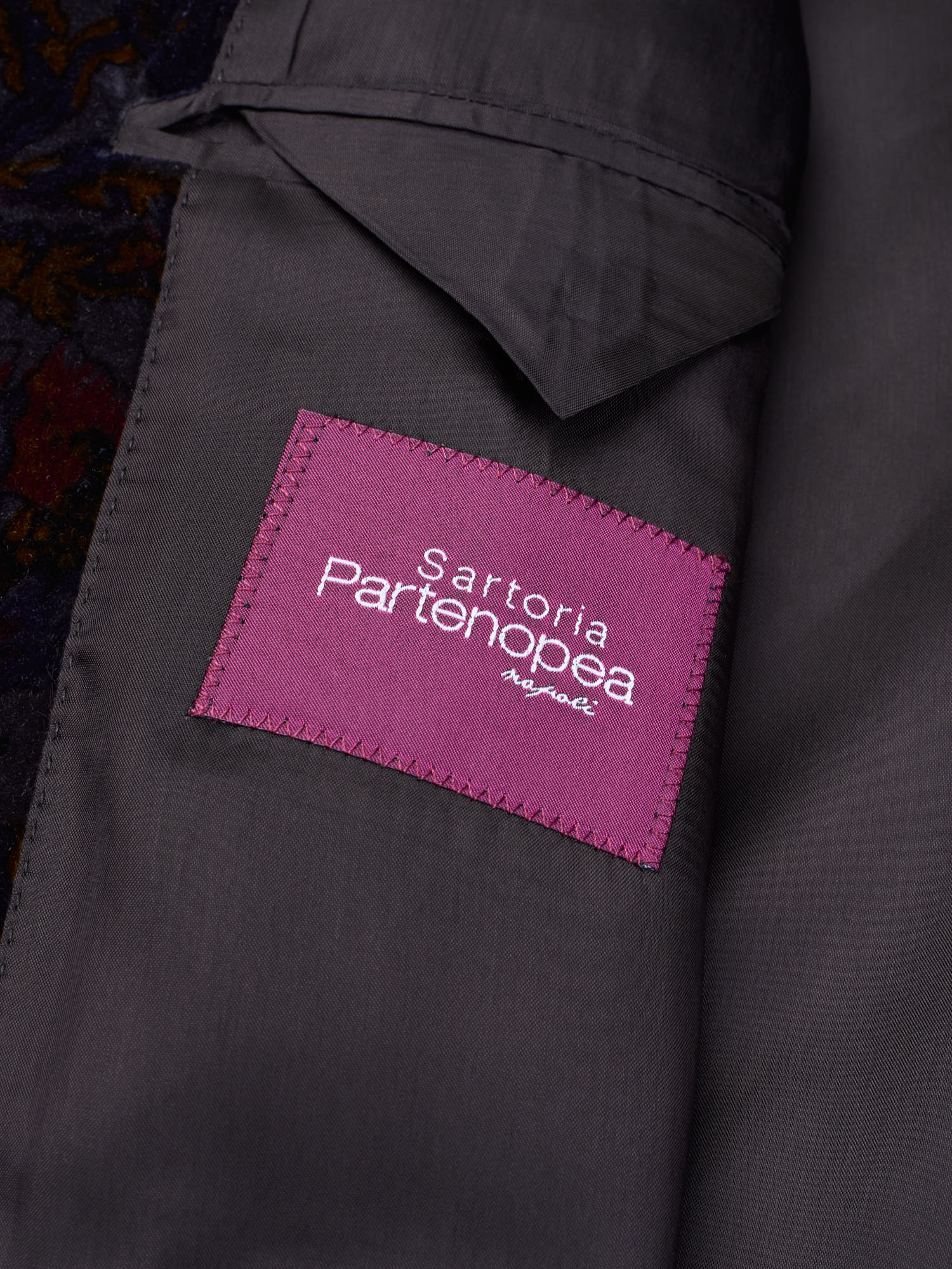 SARTORIA PARTENOPEA Blue Velvet Dinner Jacket Blazer EU 50 NEW US 40 Current Model