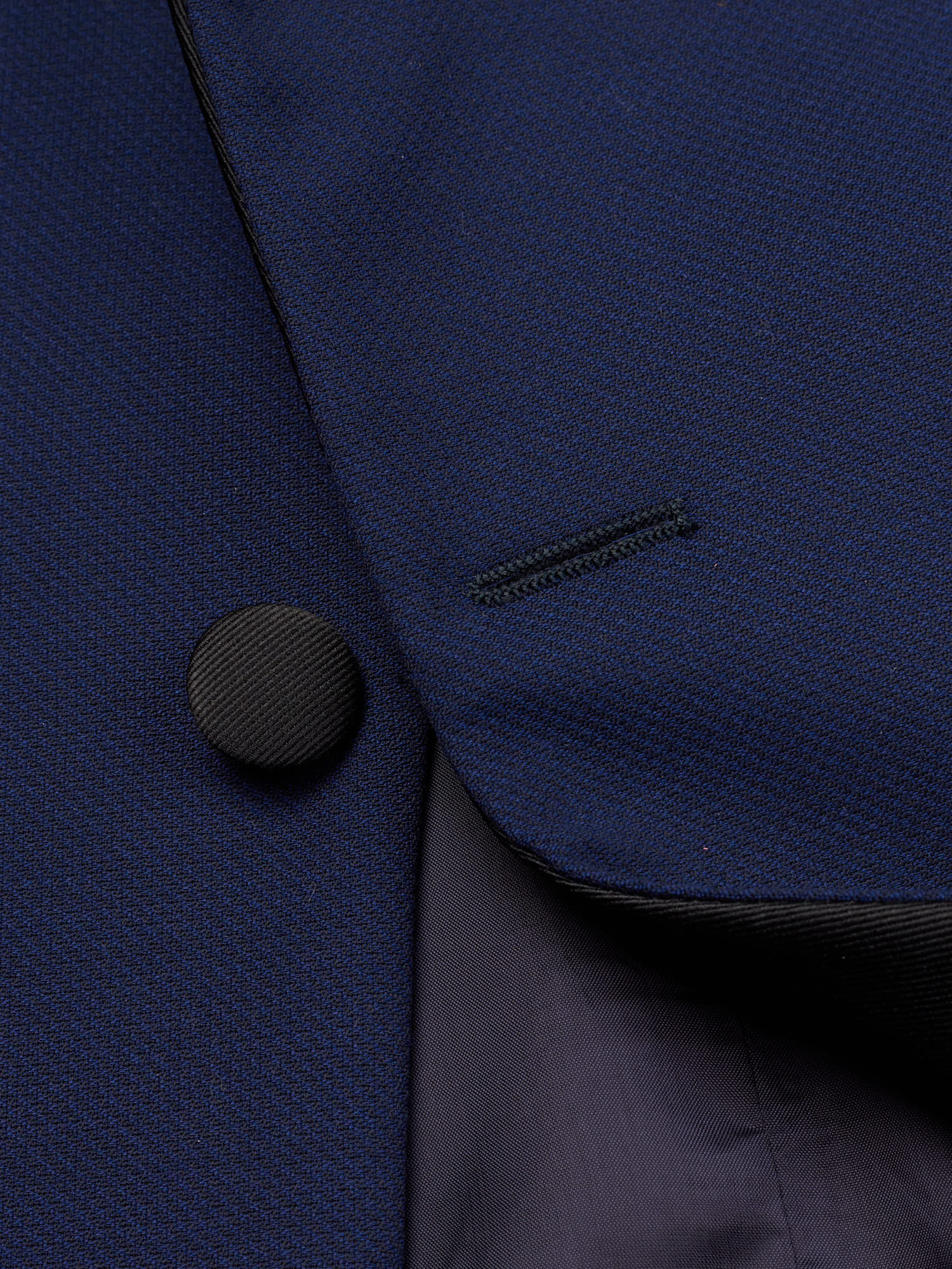 SARTORIA PARTENOPEA Blue Dinner Smoking Jacket EU 50 NEW US 40 Current Model