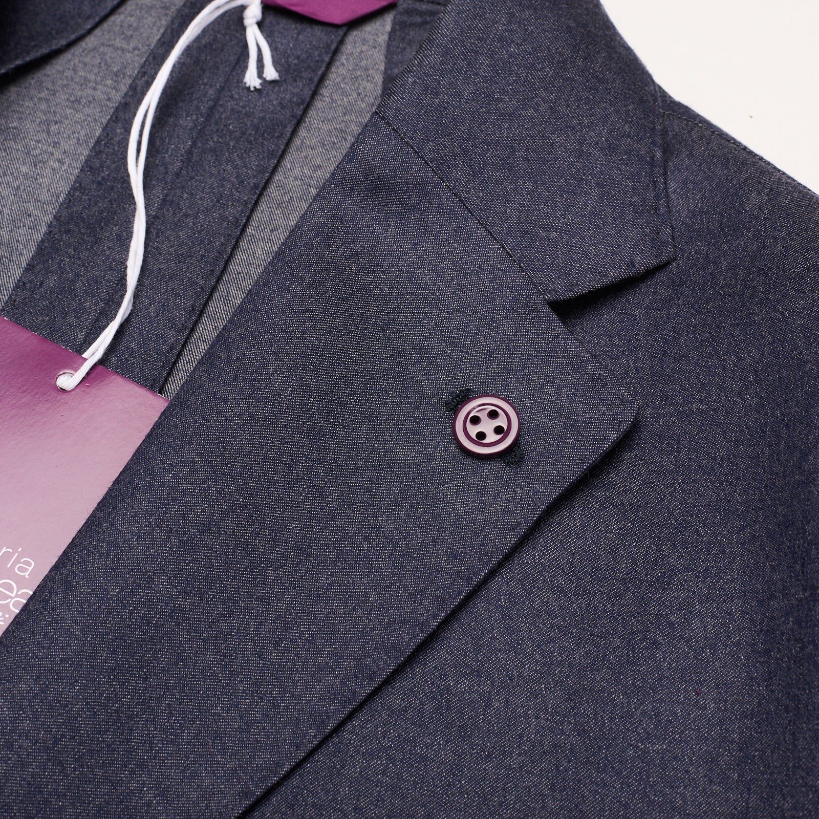 SARTORIA PARTENOPEA Blue Wool Jacket Blazer EU 50 NEW US 40 Current Model