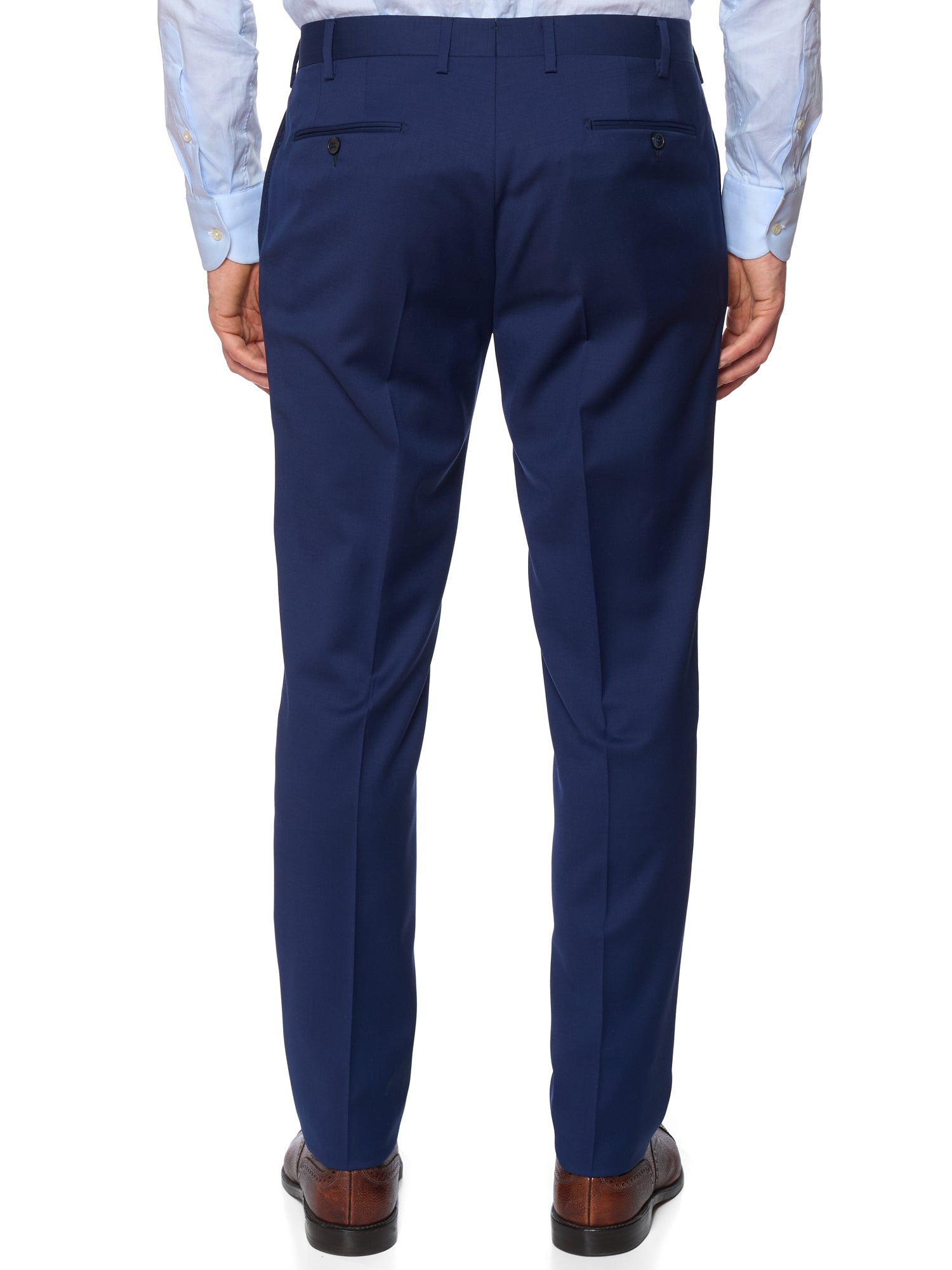 SARTORIA PARTENOPEA Blue Wool Super 120'S Unlined Suit NEW 2025 Exclusive