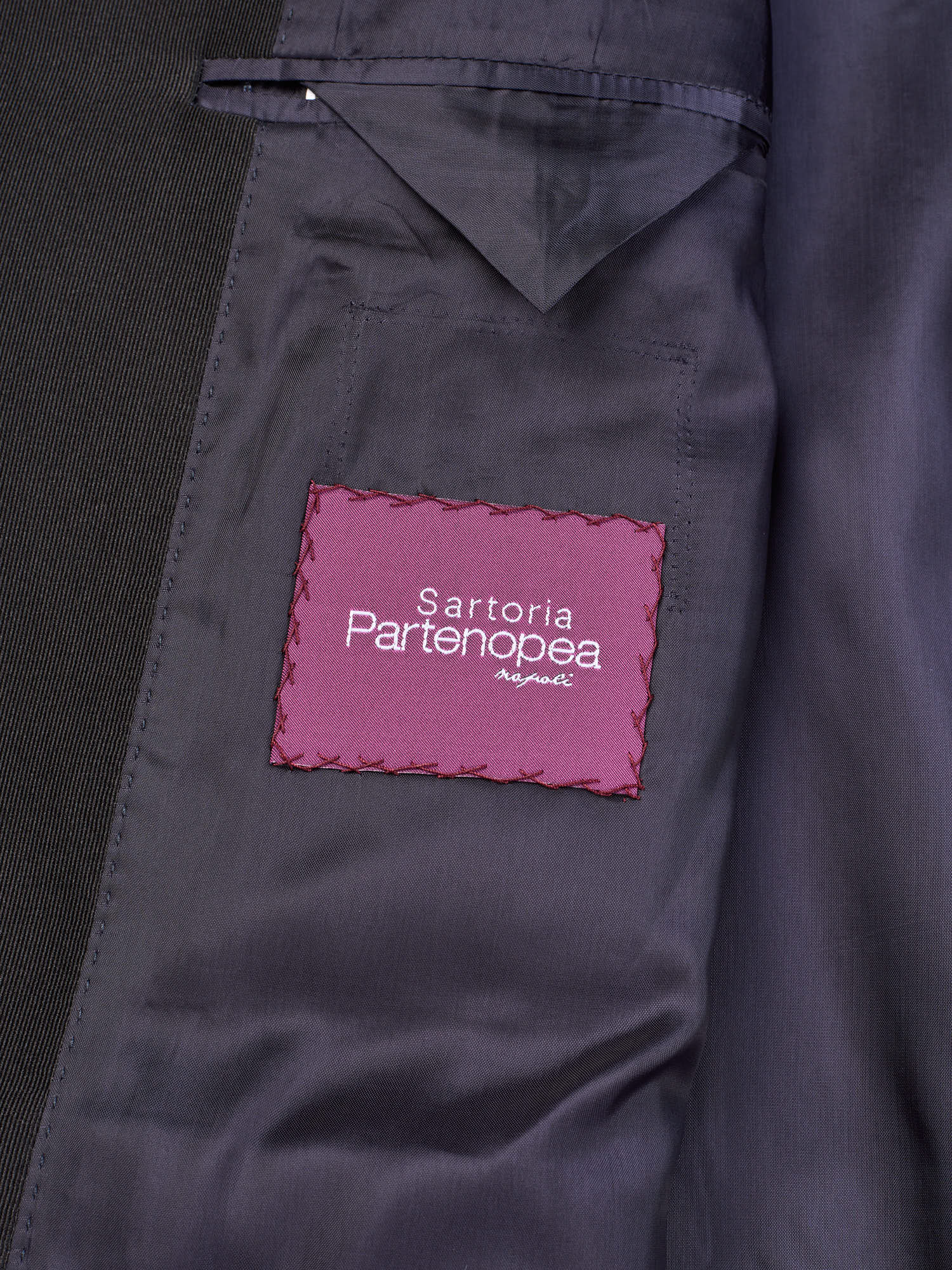 SARTORIA PARTENOPEA “Napoli” Blue Super 120’s Wool Tuxedo Suit