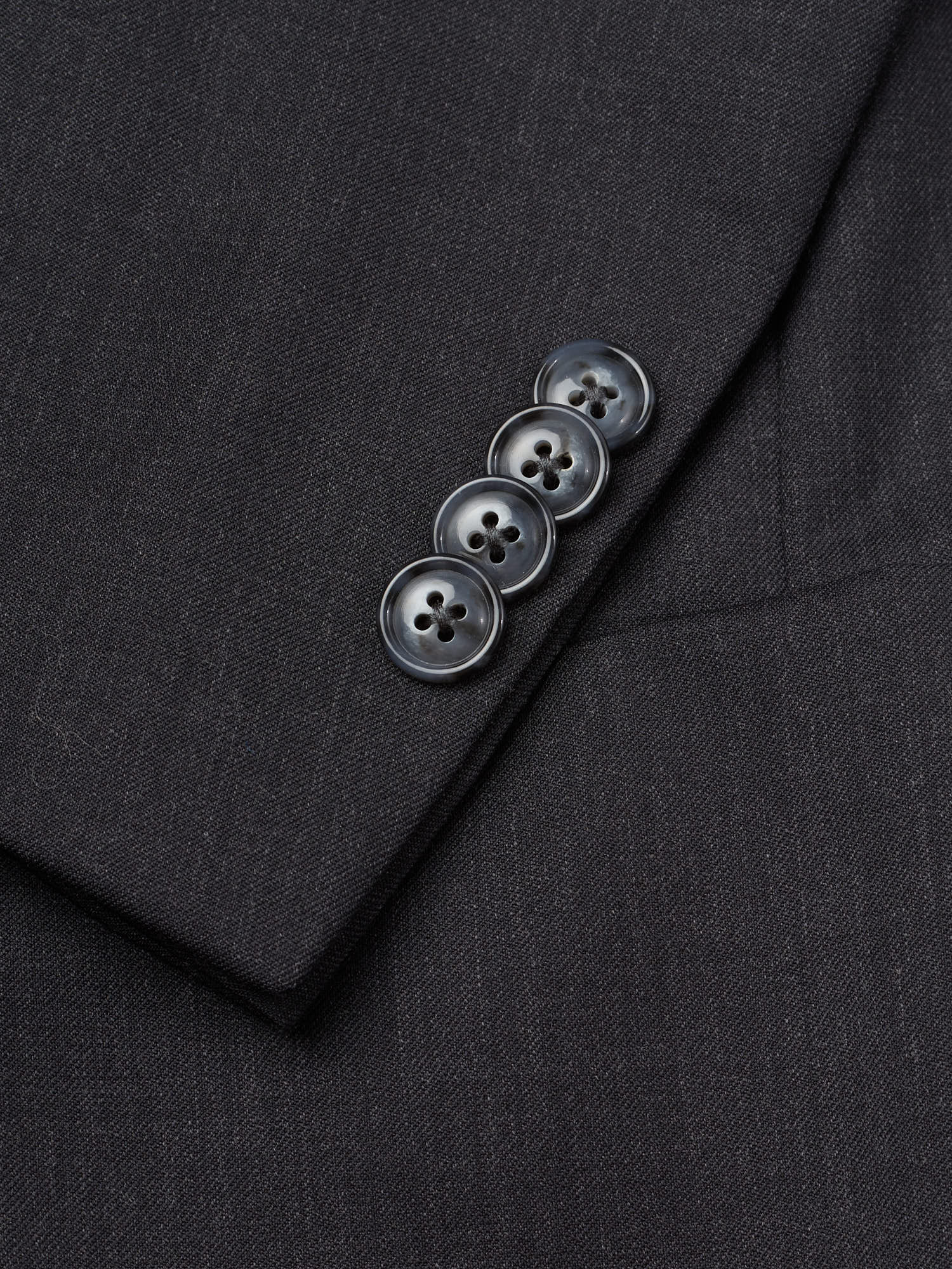 SARTORIA PARTENOPEA Charcoal Gray Wool Super 120'S Unlined Suit NEW 2025 Exclusive