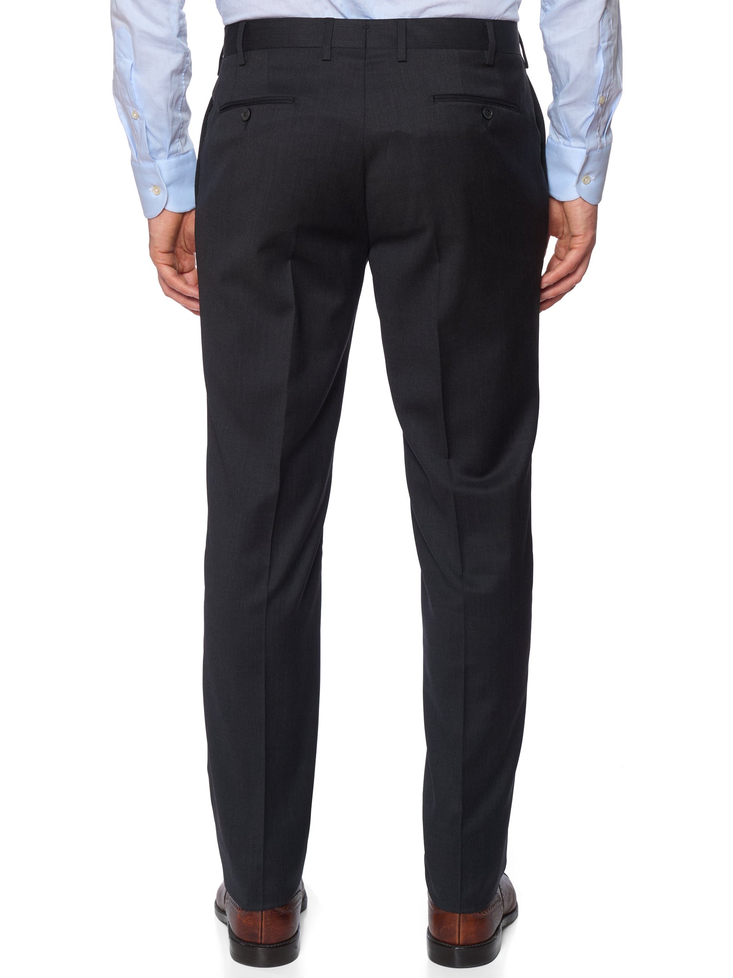 SARTORIA PARTENOPEA Charcoal Gray Wool Super 120'S Unlined Suit NEW 2025 Exclusive