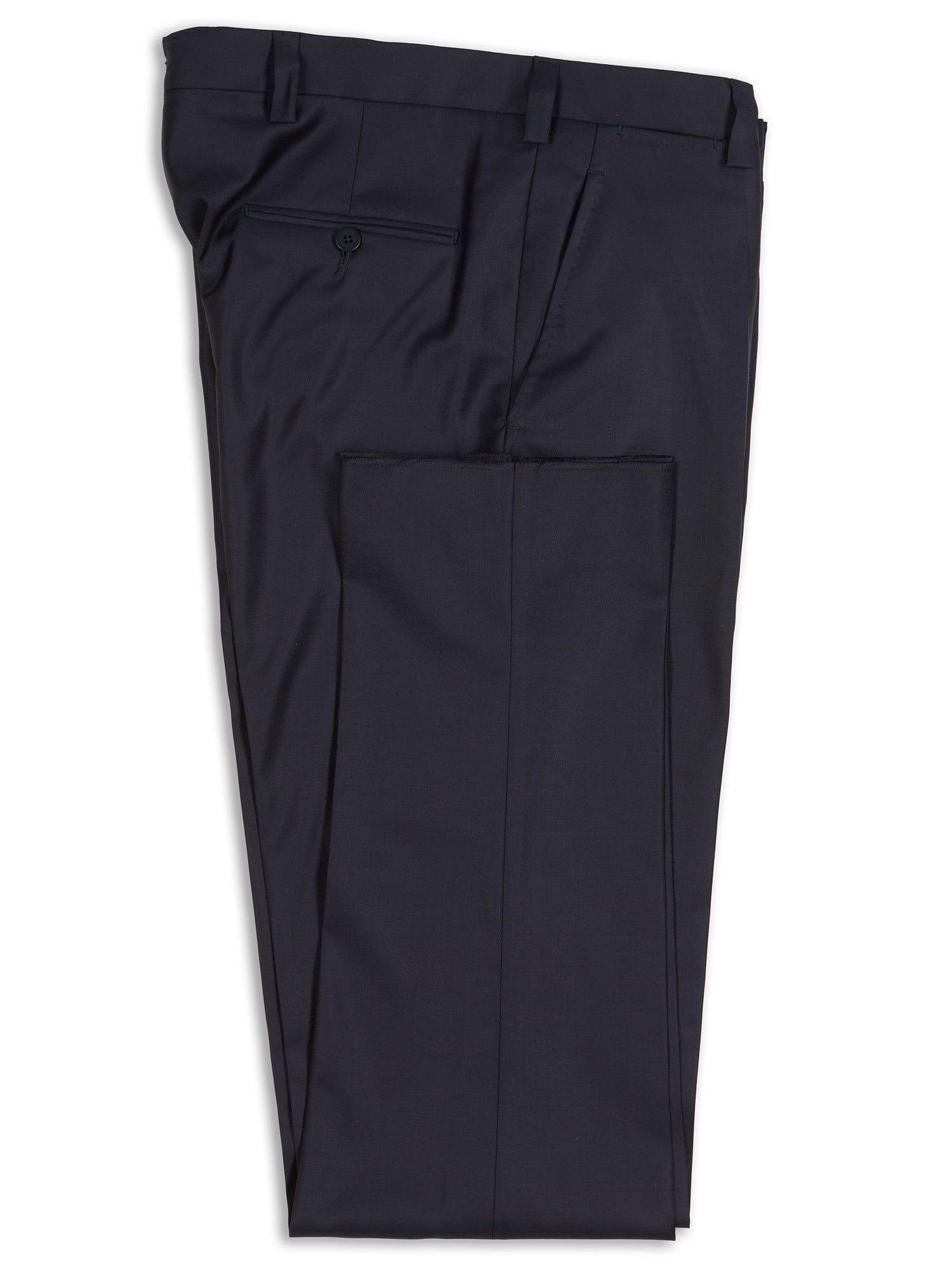 SARTORIA PARTENOPEA Dark Blue Wool Dress Pants EU 48 NEW US 32