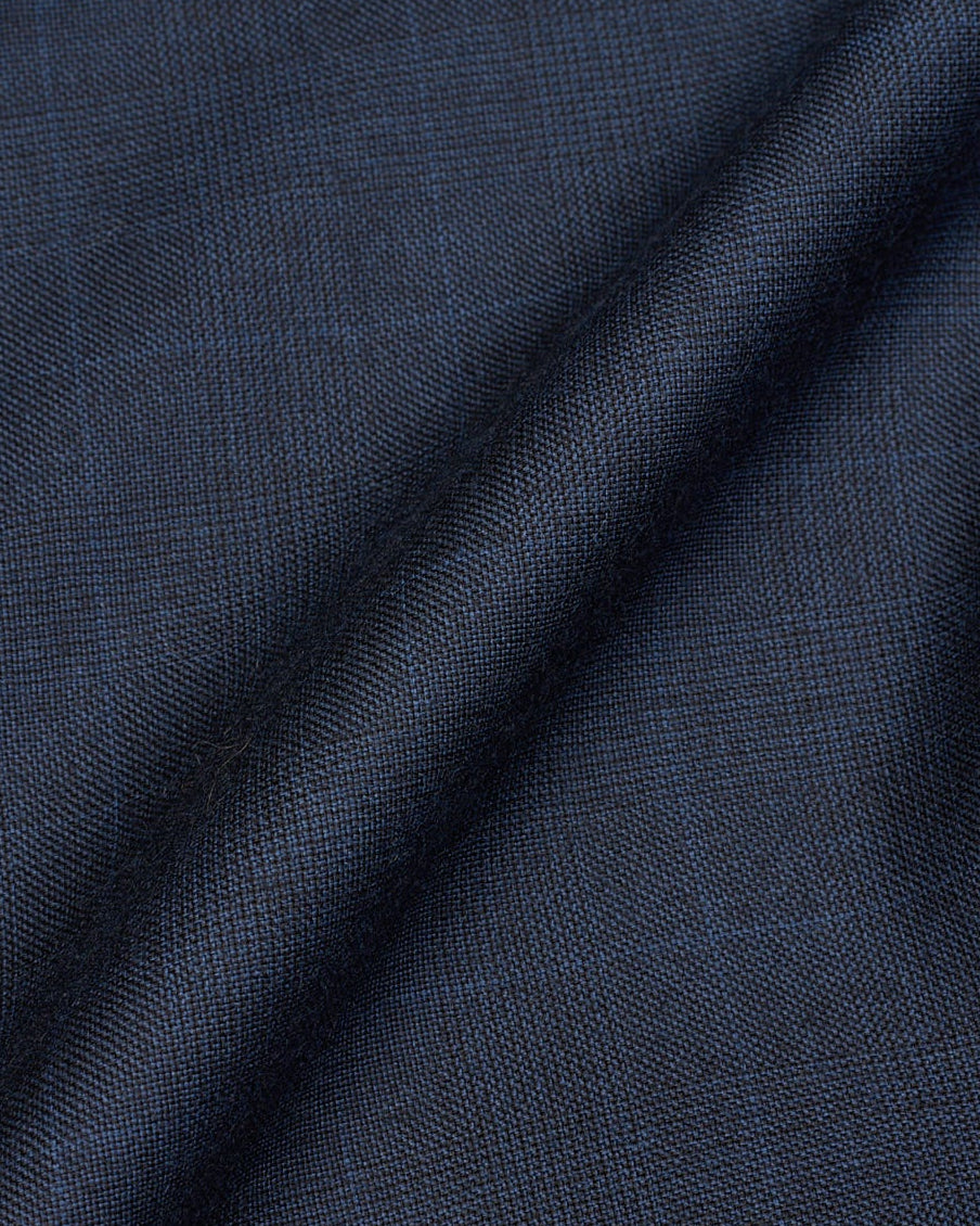 SARTORIA PARTENOPEA For SIR WILSON Handmade Blue Wool Suit