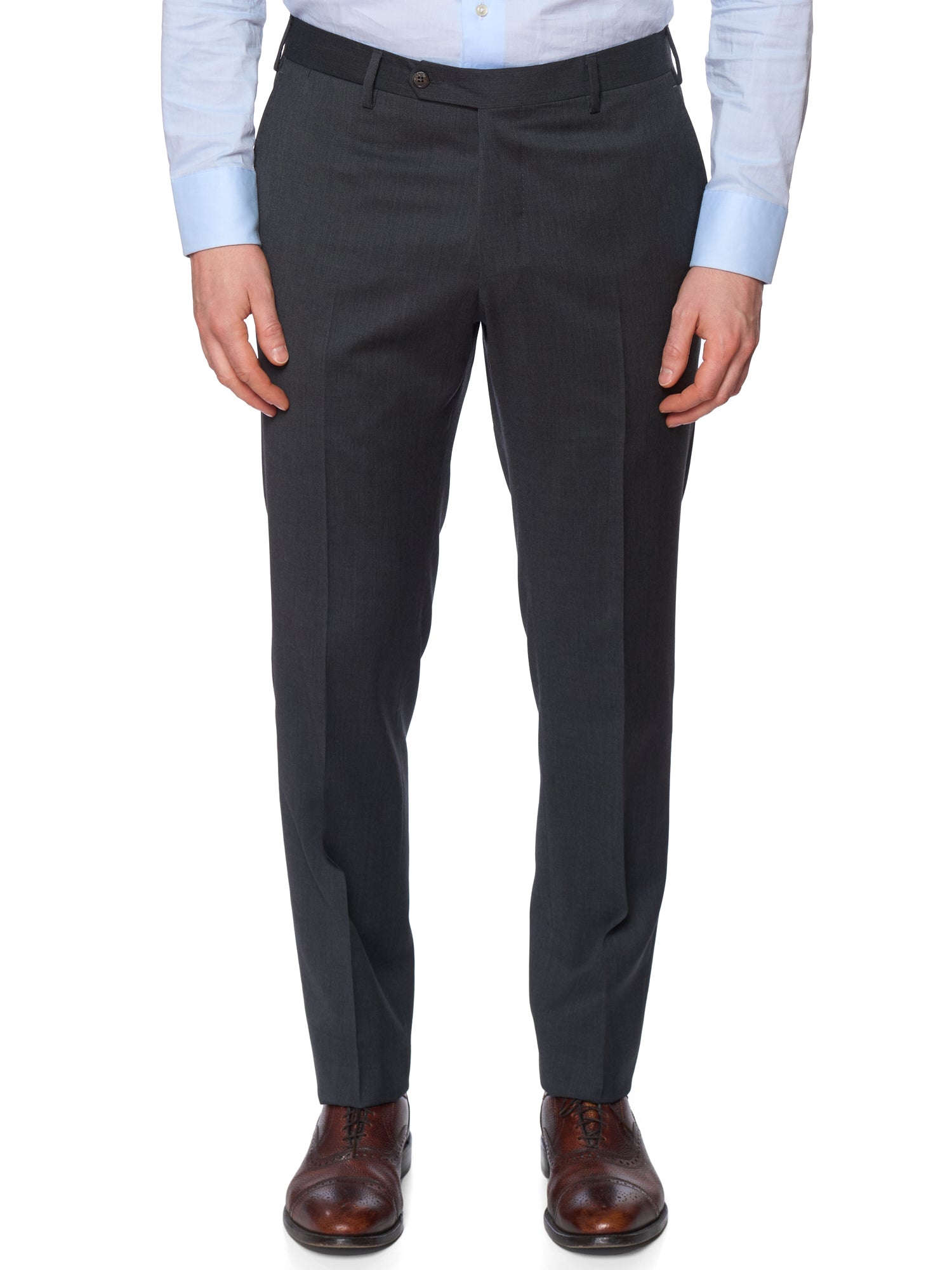 SARTORIA PARTENOPEA Gray Wool Super 120'S Unlined Suit NEW 2025 Exclusive