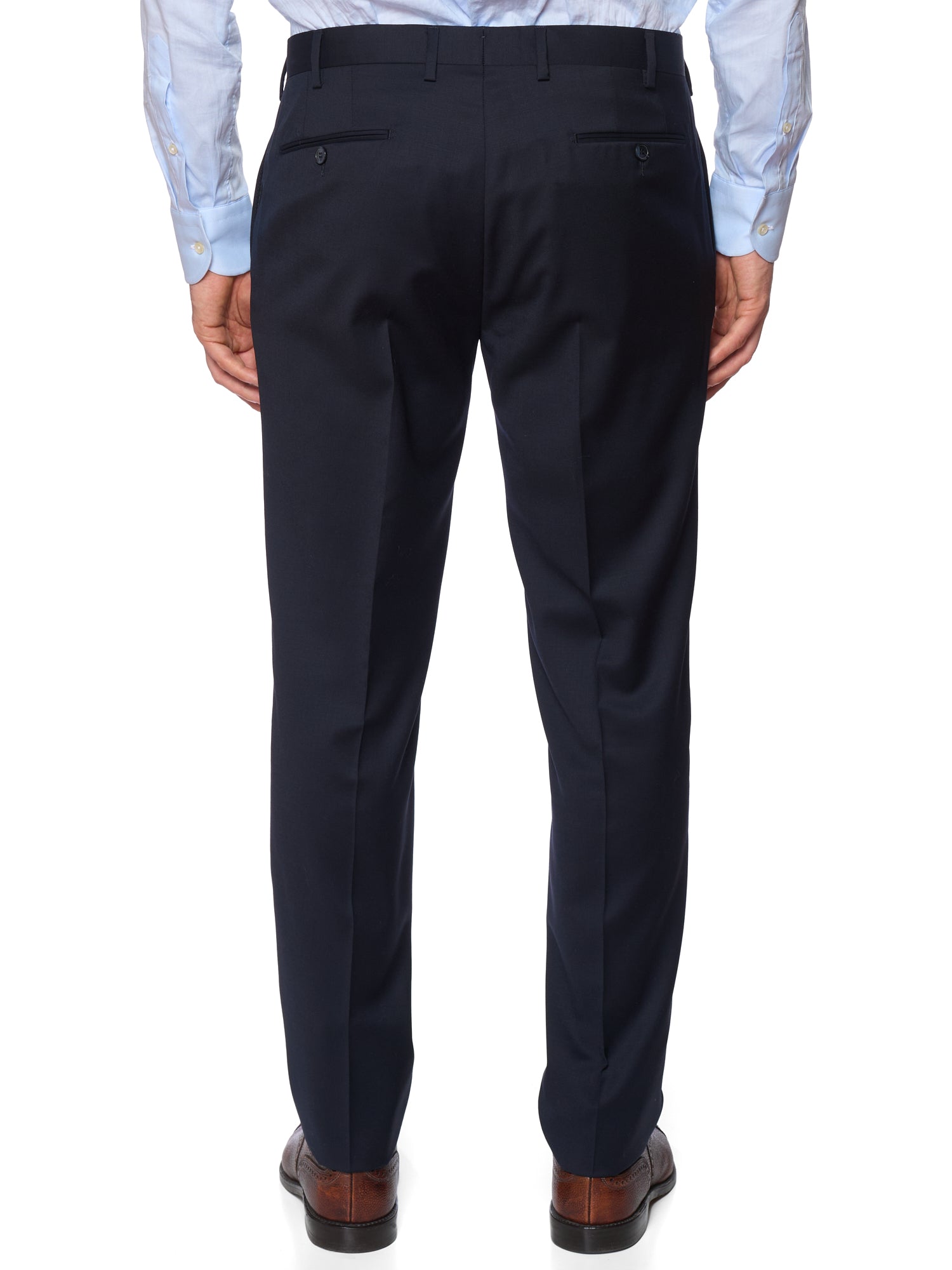 SARTORIA PARTENOPEA Midnight Blue Wool Super 120'S Unlined Suit NEW 2025 Exclusive