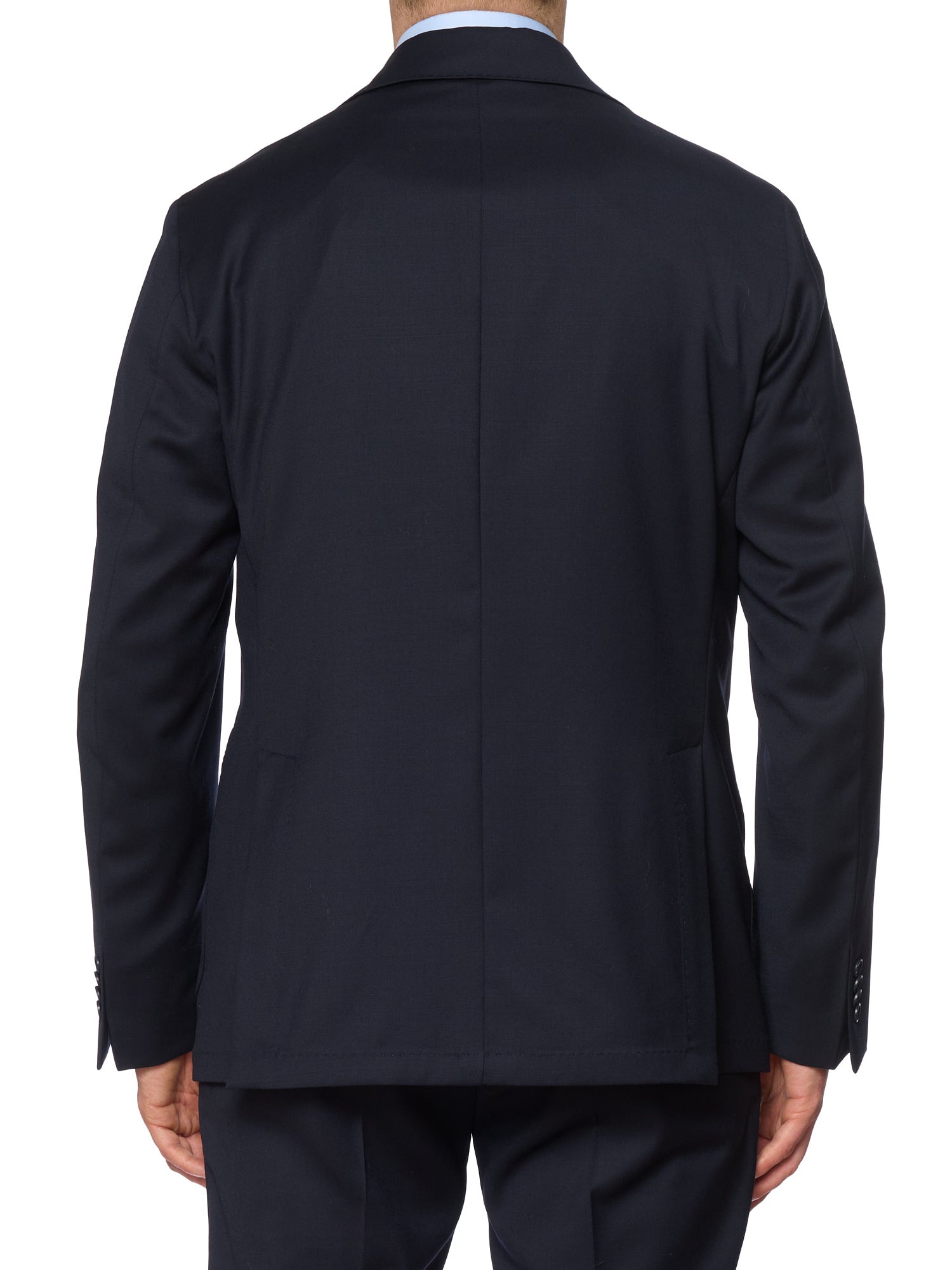 SARTORIA PARTENOPEA Midnight Blue Wool Super 120'S Unlined Suit NEW 2025 Exclusive