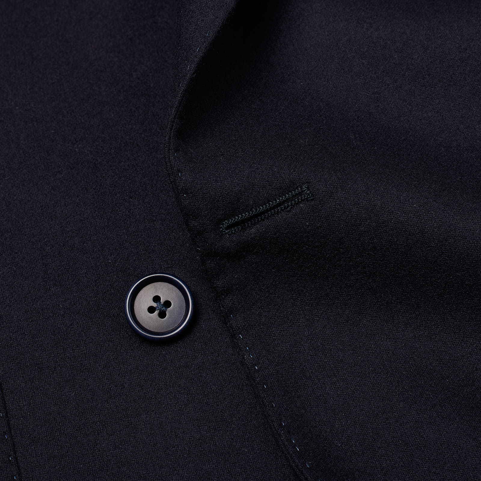 SARTORIA PARTENOPEA Navy Blue Wool-Cashmere DB Jacket Blazer EU 50 NEW US 40