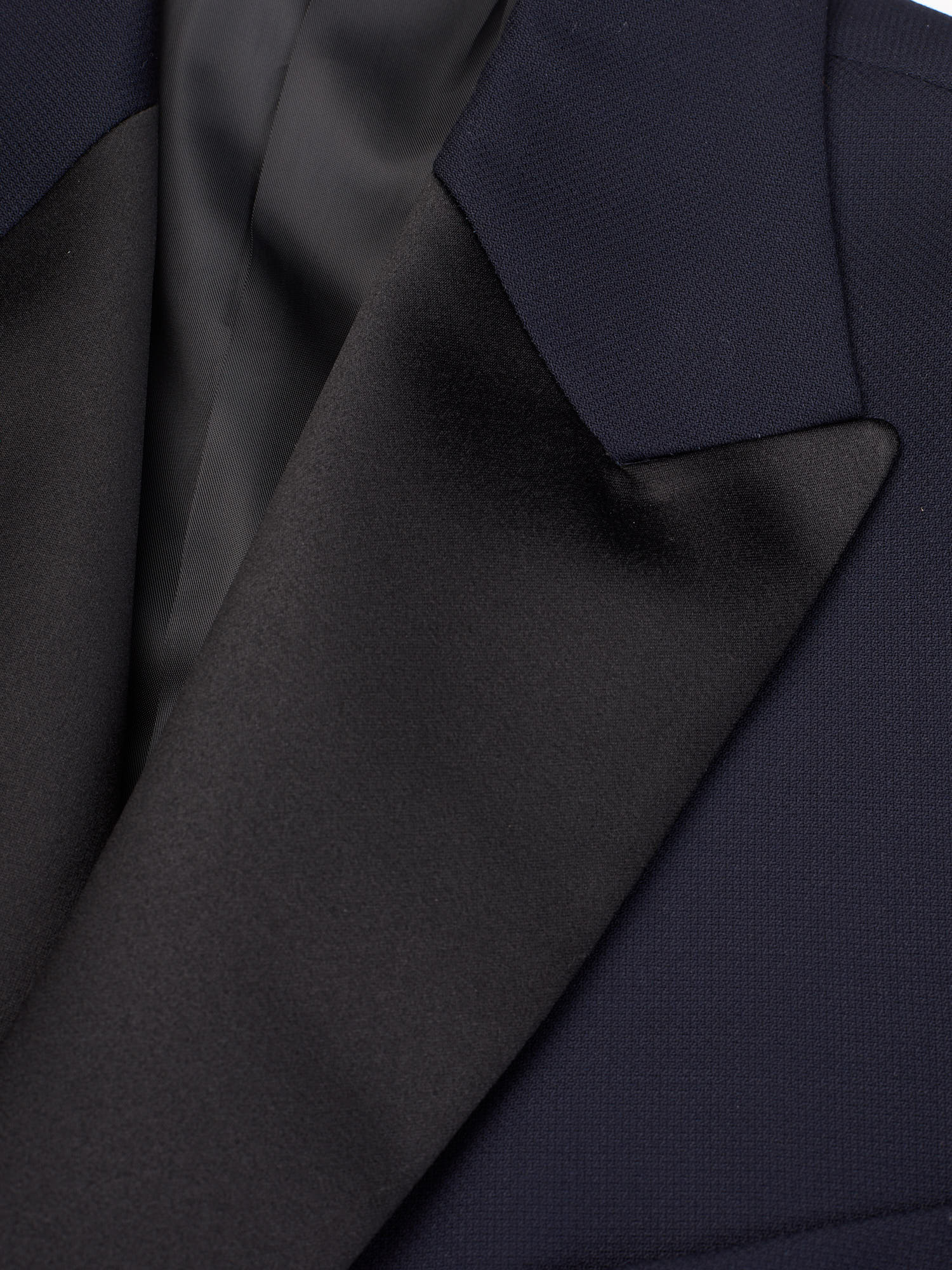 SARTORIA PARTENOPEA Midnight Blue Super 120'S Tuxedo DB Jacket EU 50 NEW US 40 Current