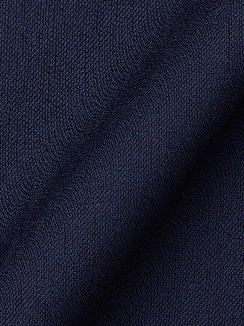 SARTORIA PARTENOPEA Navy Blue Wool Super 120'S Dress Pants EU 50 NEW US 34