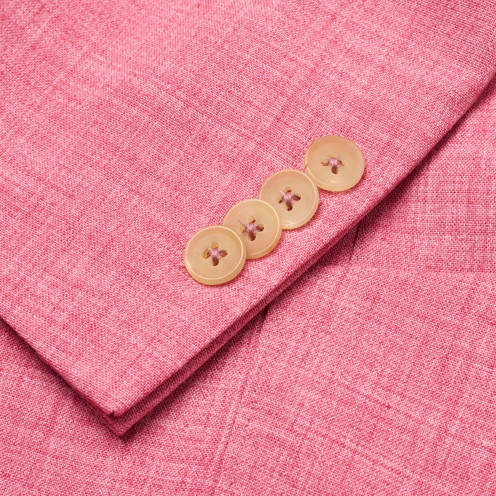 SARTORIA PARTENOPEA Pink Linen Unlined Jacket NEW Current Model