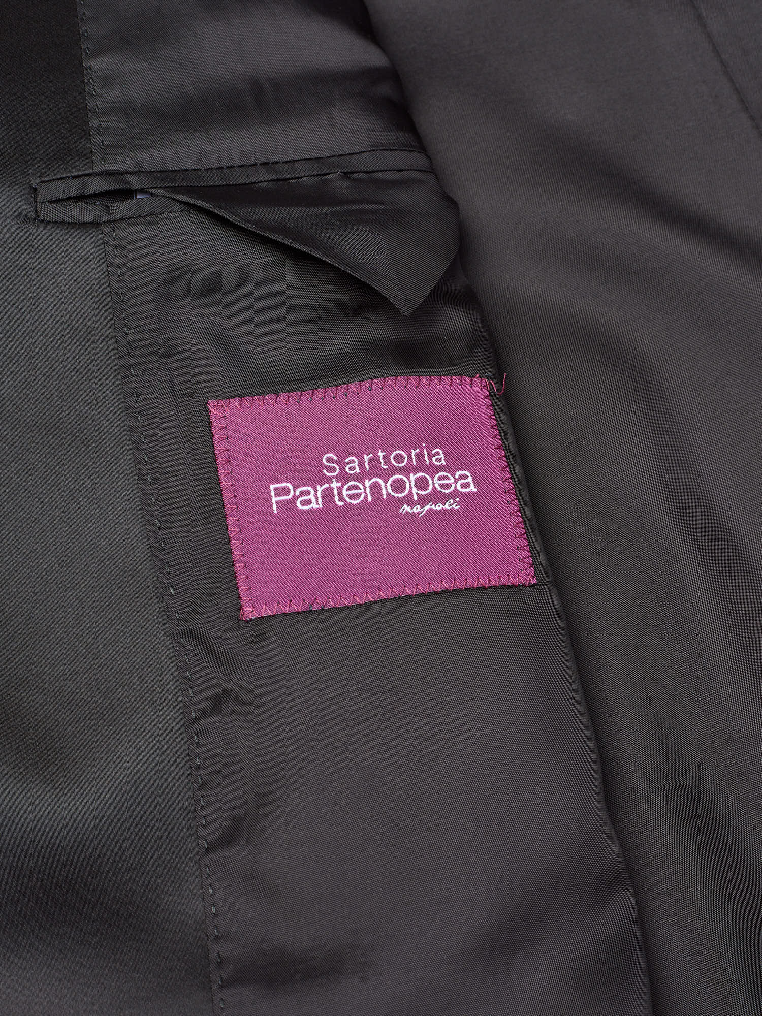 SARTORIA PARTENOPEA "Napoli6" Green Velvet Double Breasted Dinner Jacket