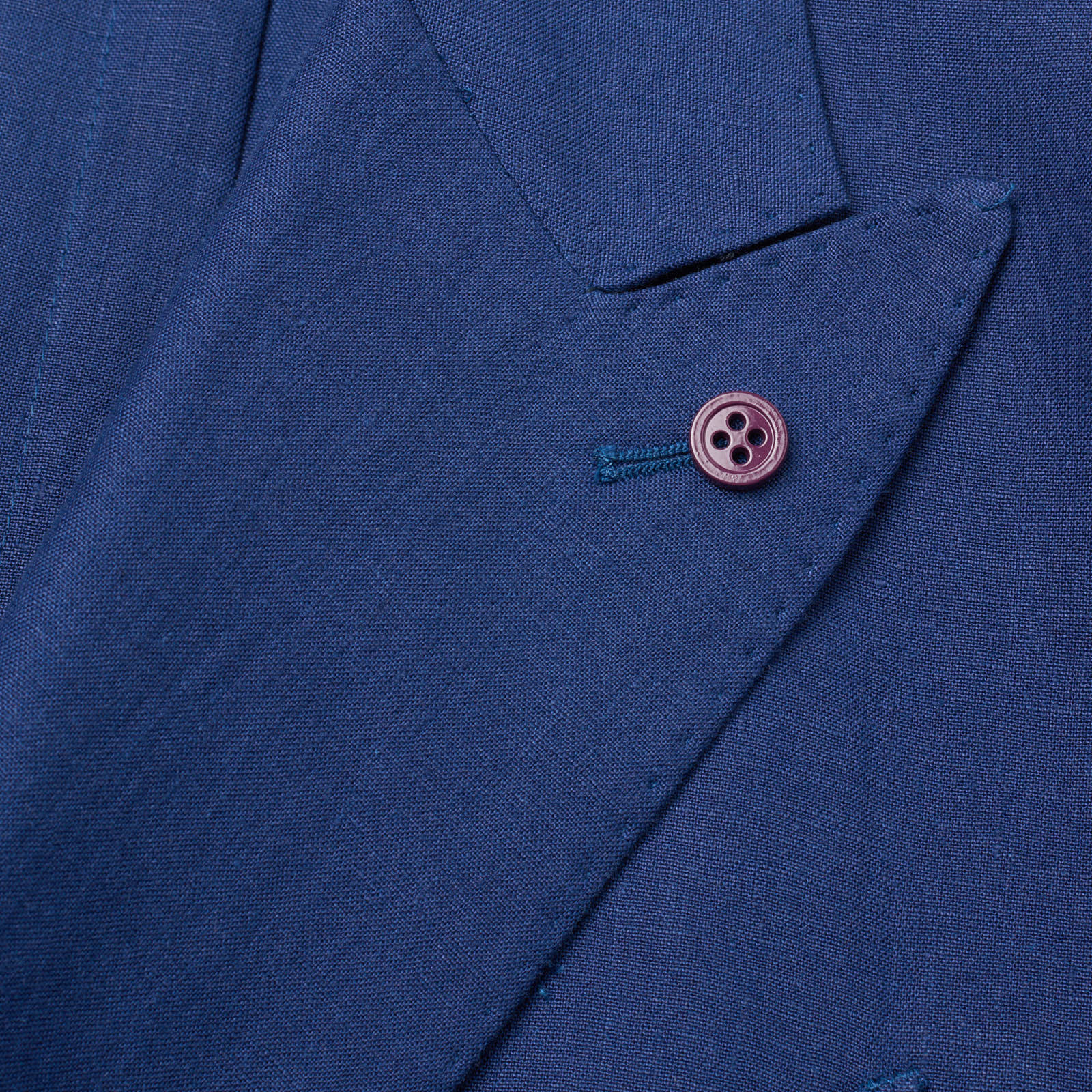 SARTORIA PARTENOPEA for VANNUCCI Blue Linen DB Jacket Blazer NEW