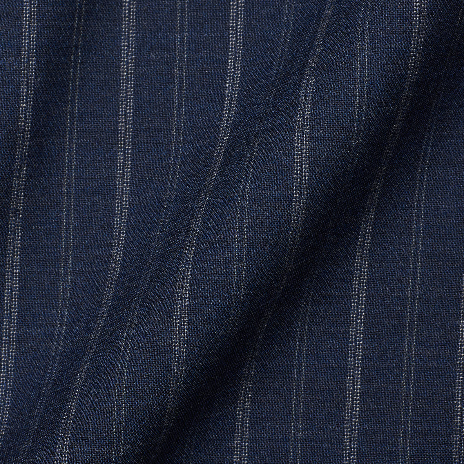 SARTORIA PARTENOPEA for VANNUCCI Blue Striped Wool Super 150's Handmade Suit EU 54 NEW US 44