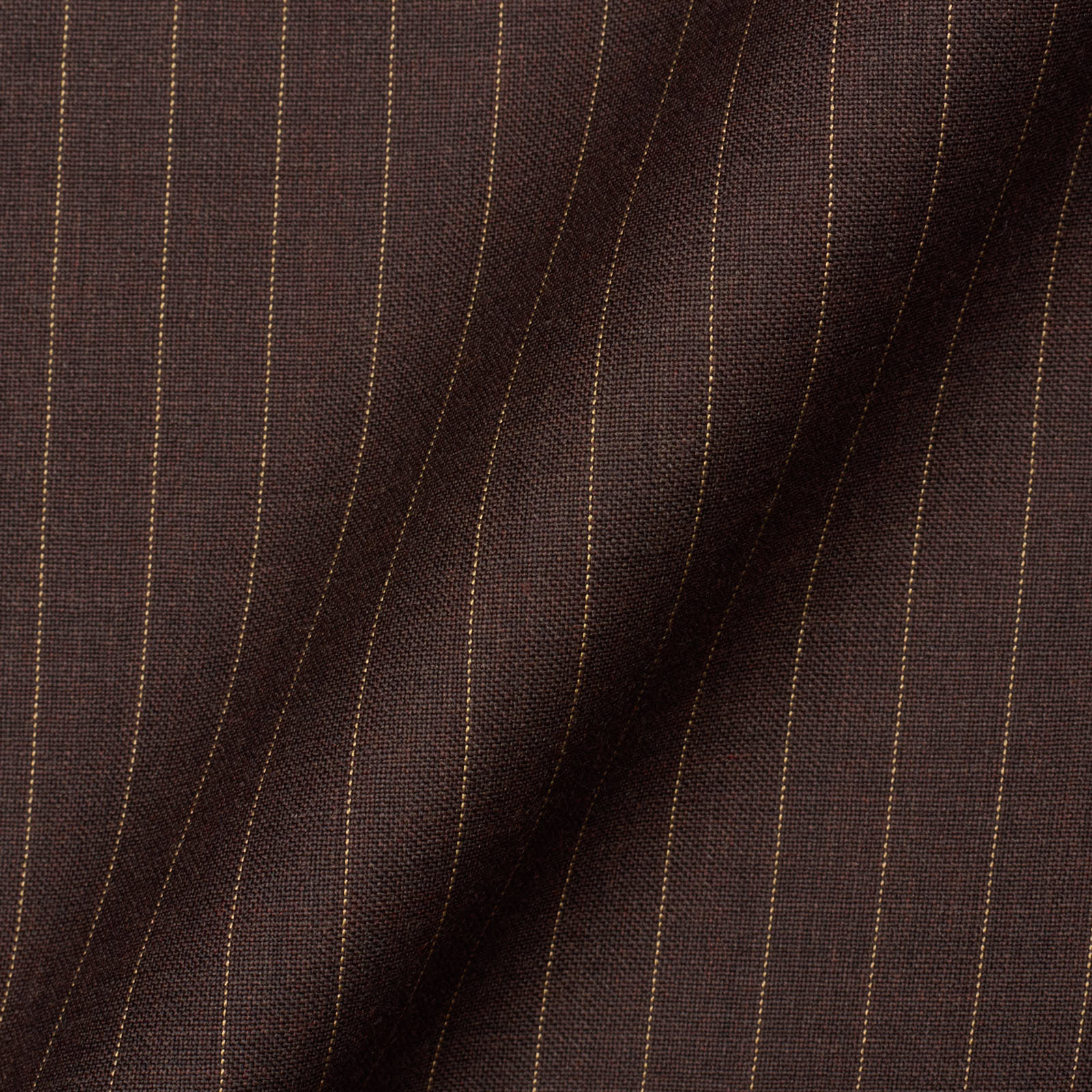 SARTORIA PARTENOPEA for VANNUCCI Handmade Diplomat Brown Super 130's Wool Suit