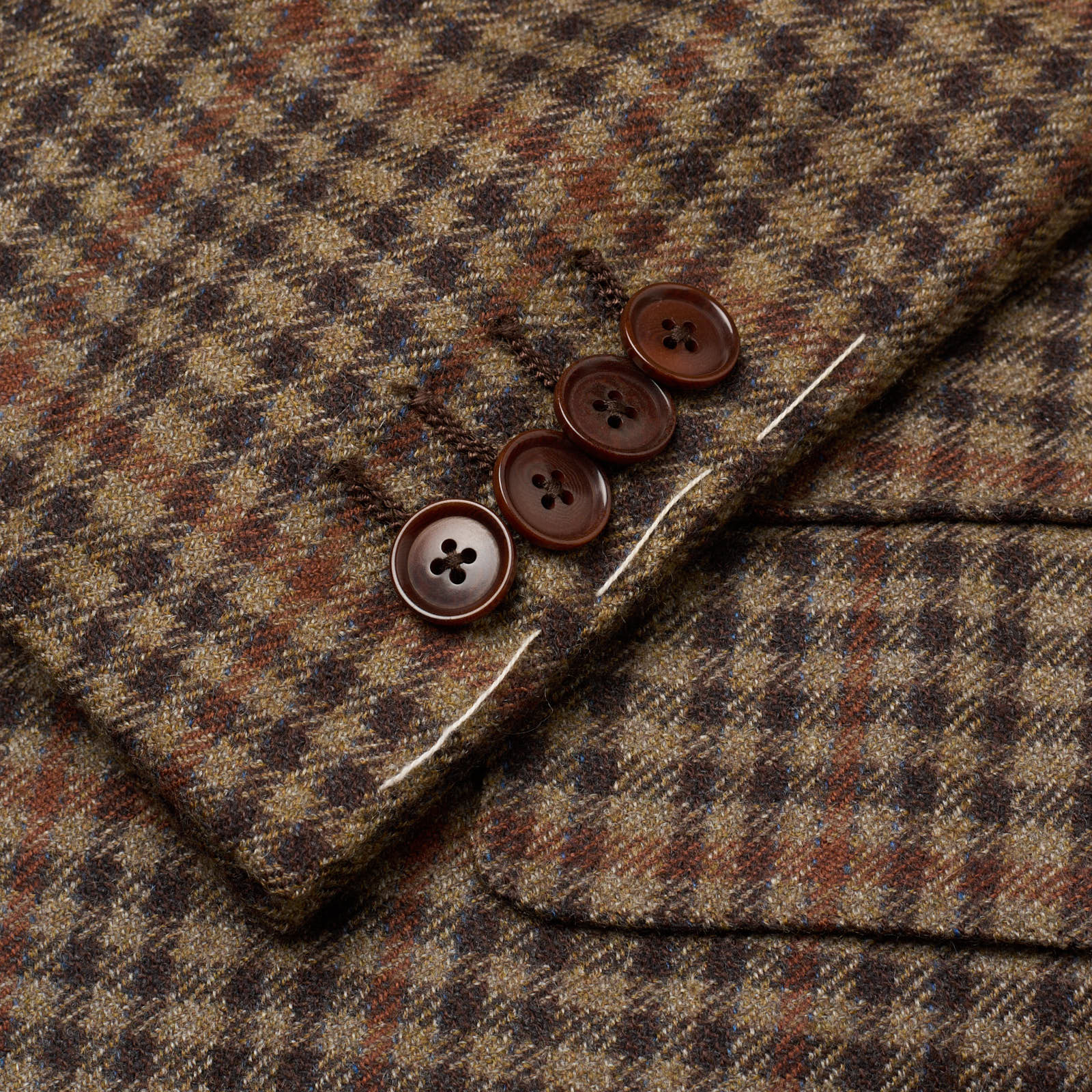 SARTORIA PARTENOPEA for VANNUCCI Brown Cashmere Jacket EU 48 NEW US 38