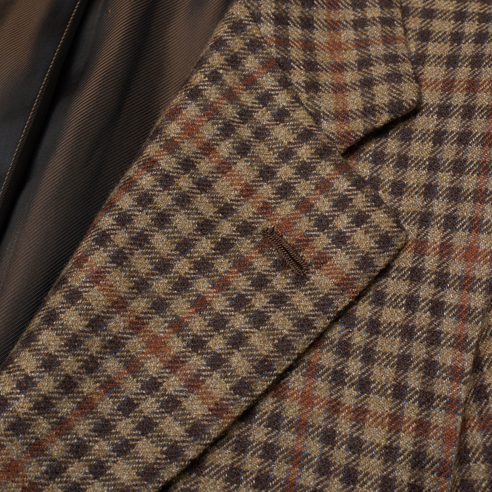 SARTORIA PARTENOPEA for VANNUCCI Brown Cashmere Jacket EU 48 NEW US 38