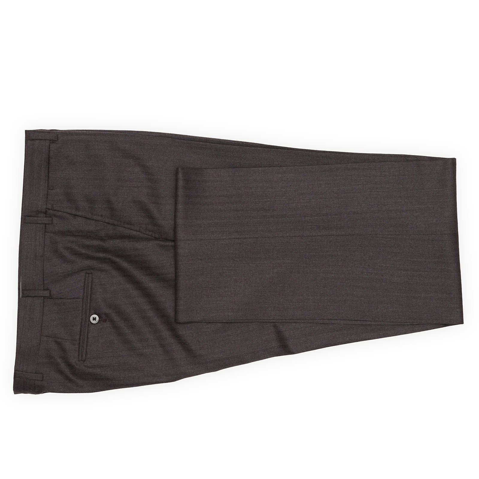 SARTORIA PARTENOPEA Diplomat Brown Super 150's Handmade Suit EU 56 US 44