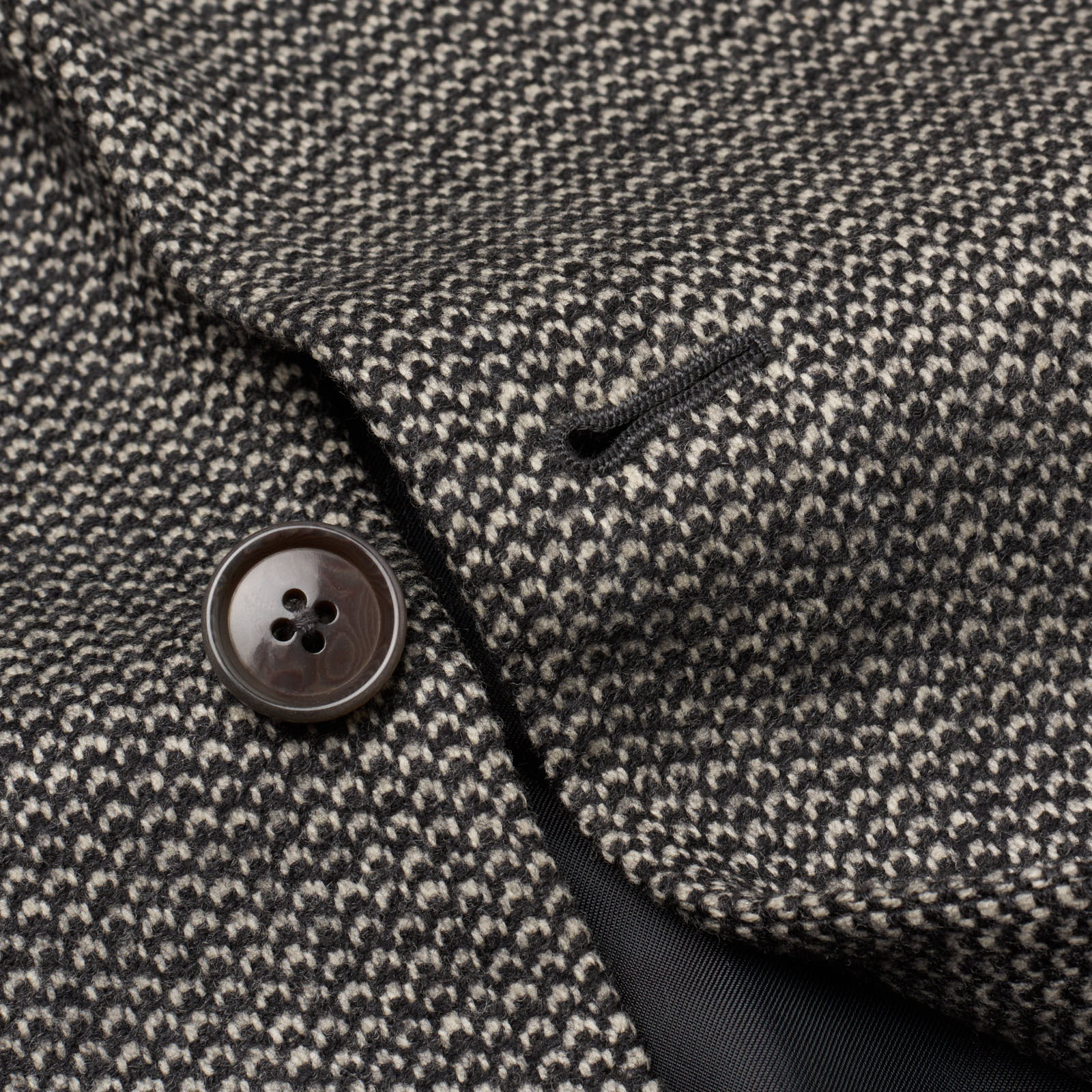 SARTORIA PARTENOPEA for VANNUCCI Gray Wool-Cashmere Jacket EU 48 US 38