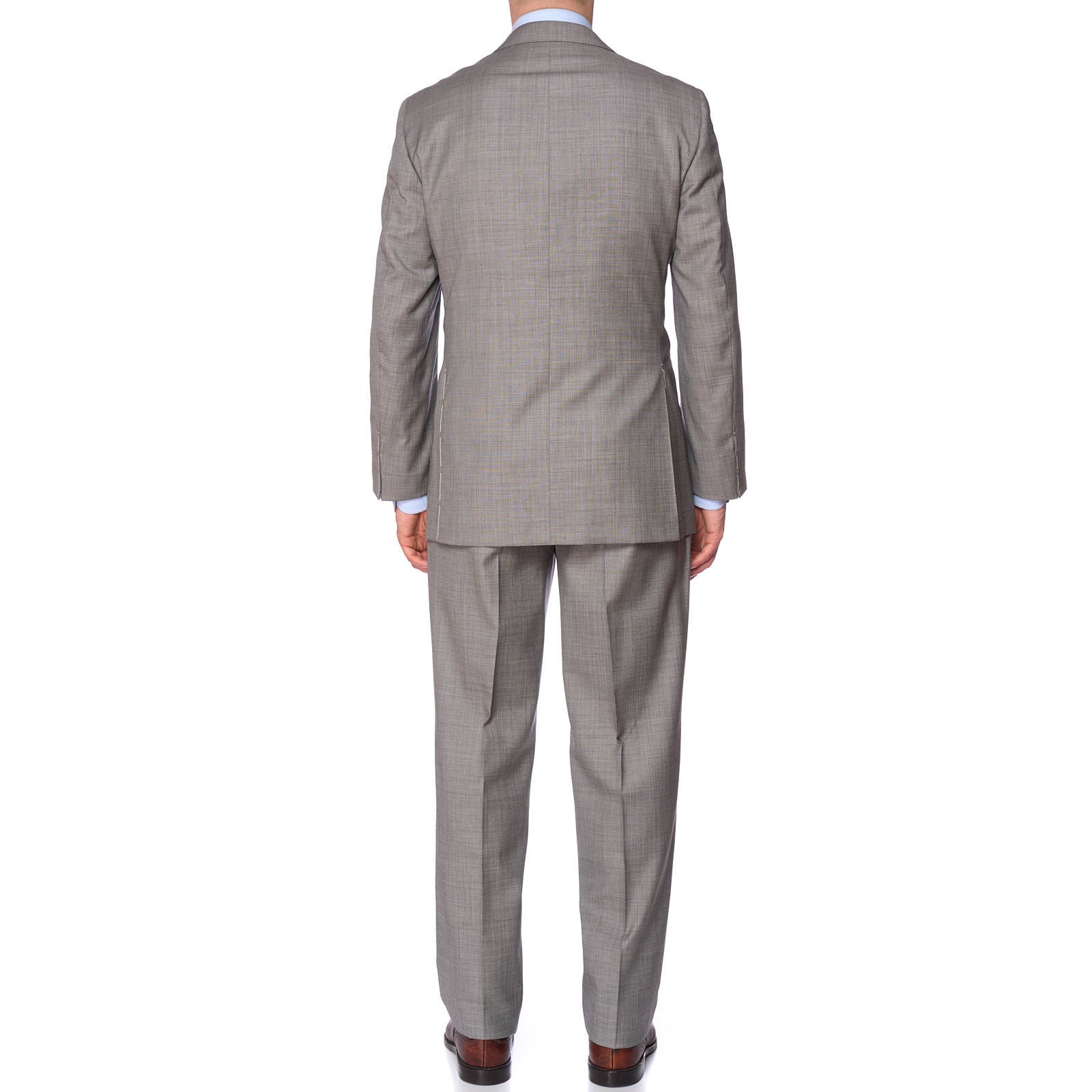 SARTORIA PARTENOPEA for VANNUCCI Handmade 120's Suit EU 52 NEW US 42