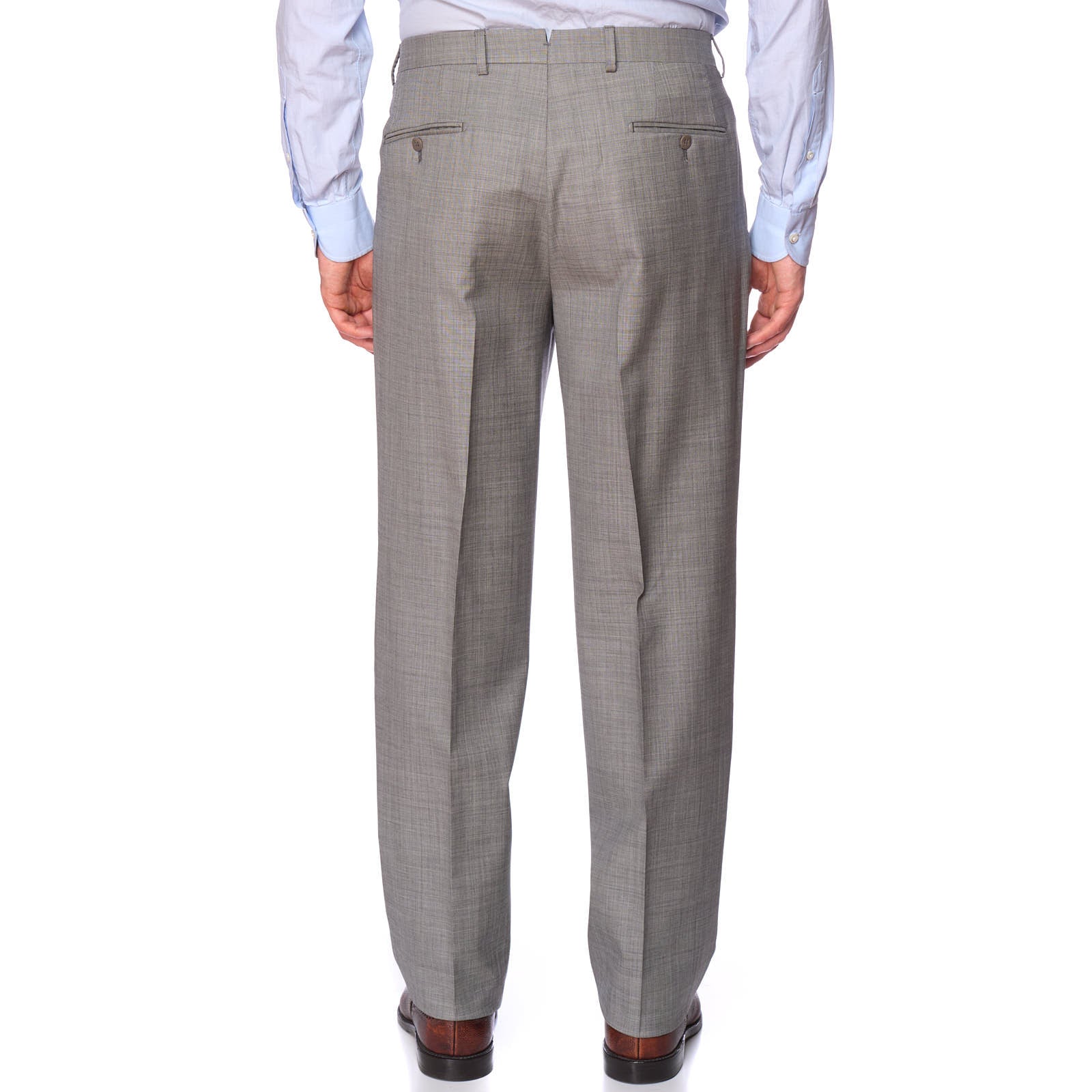 SARTORIA PARTENOPEA for VANNUCCI Handmade 120's Suit EU 52 NEW US 42