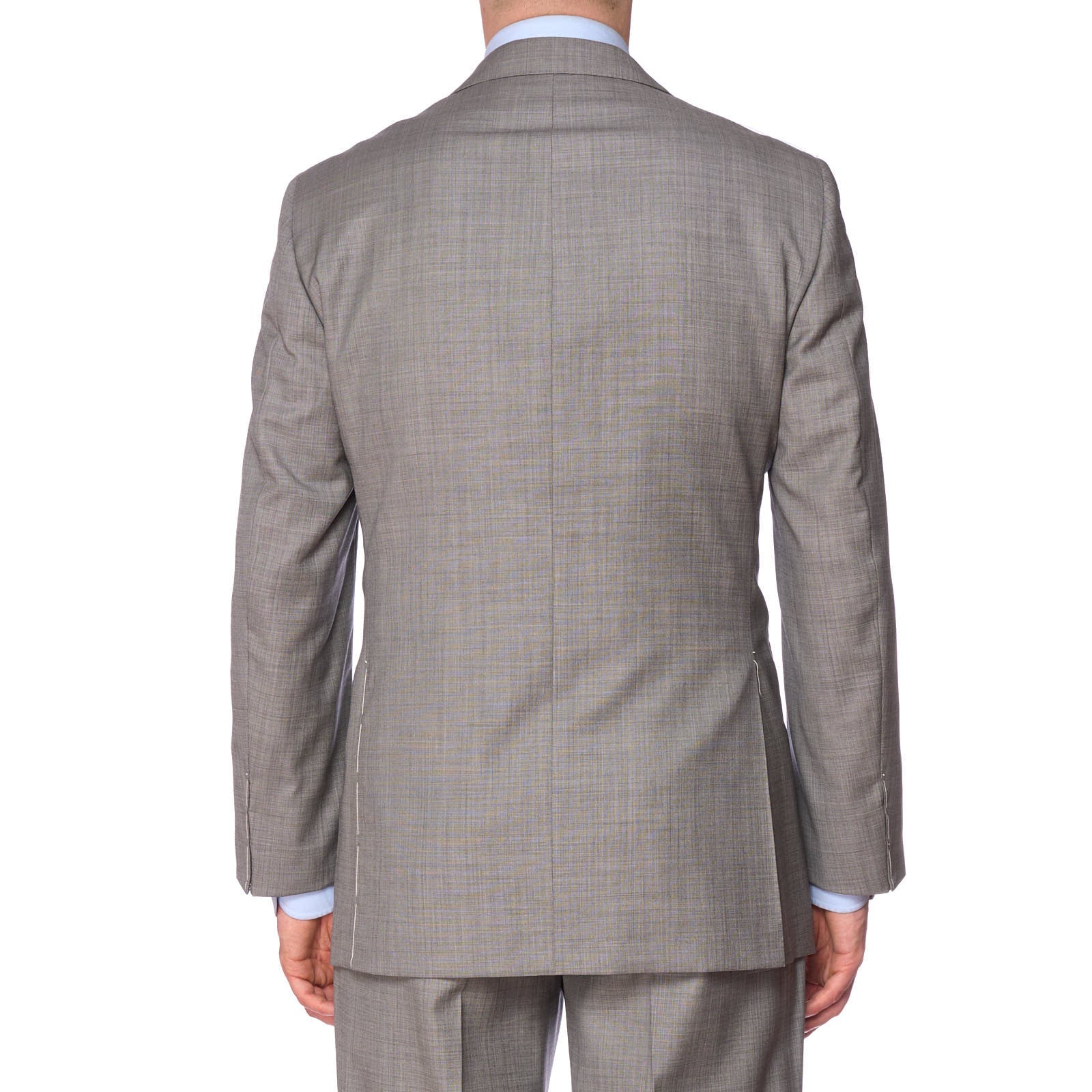 SARTORIA PARTENOPEA for VANNUCCI Handmade 120's Suit EU 52 NEW US 42