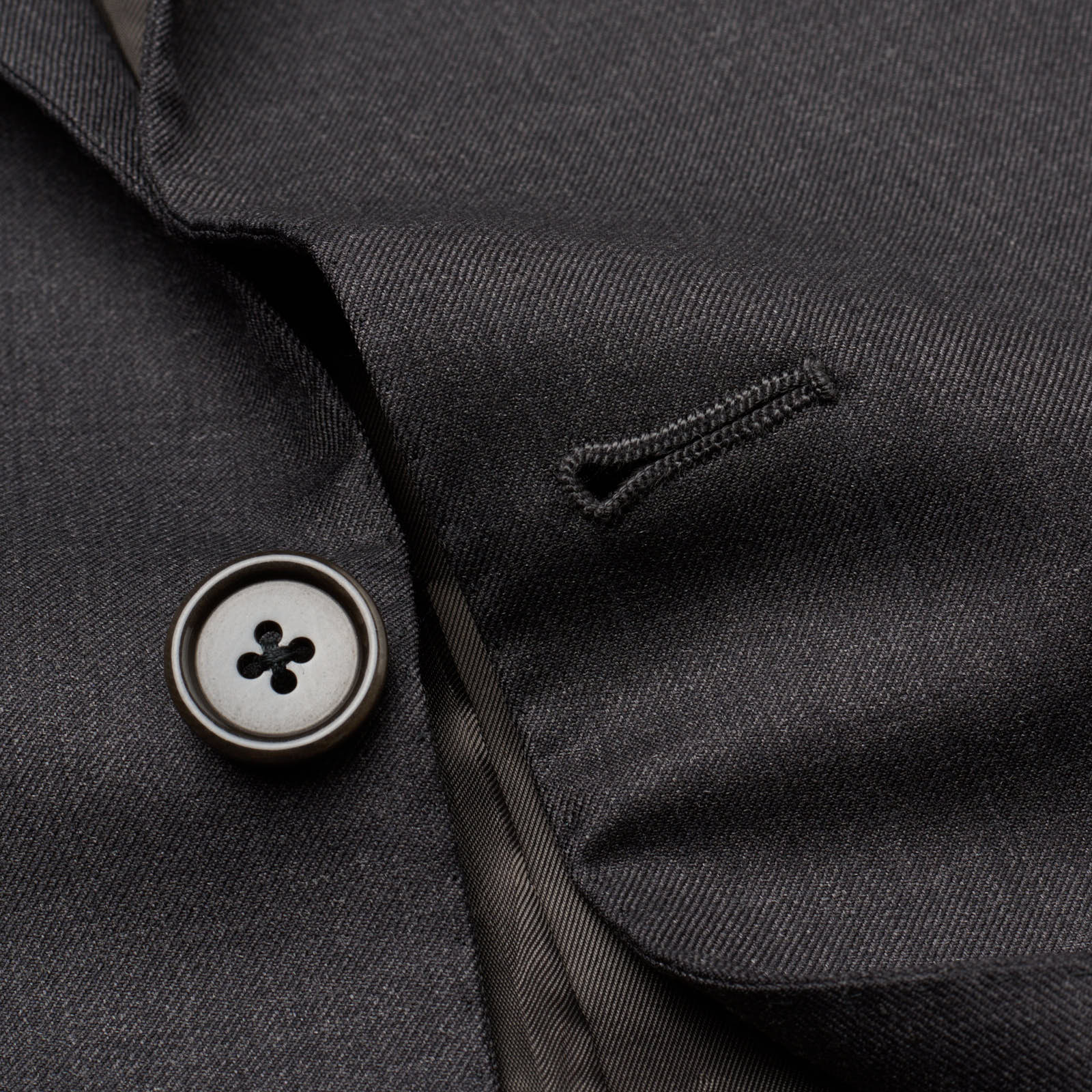 SARTORIA PARTENOPEA for VANNUCCI Gray Wool Super 150's Handmade Suit US 46 NEW EU 56