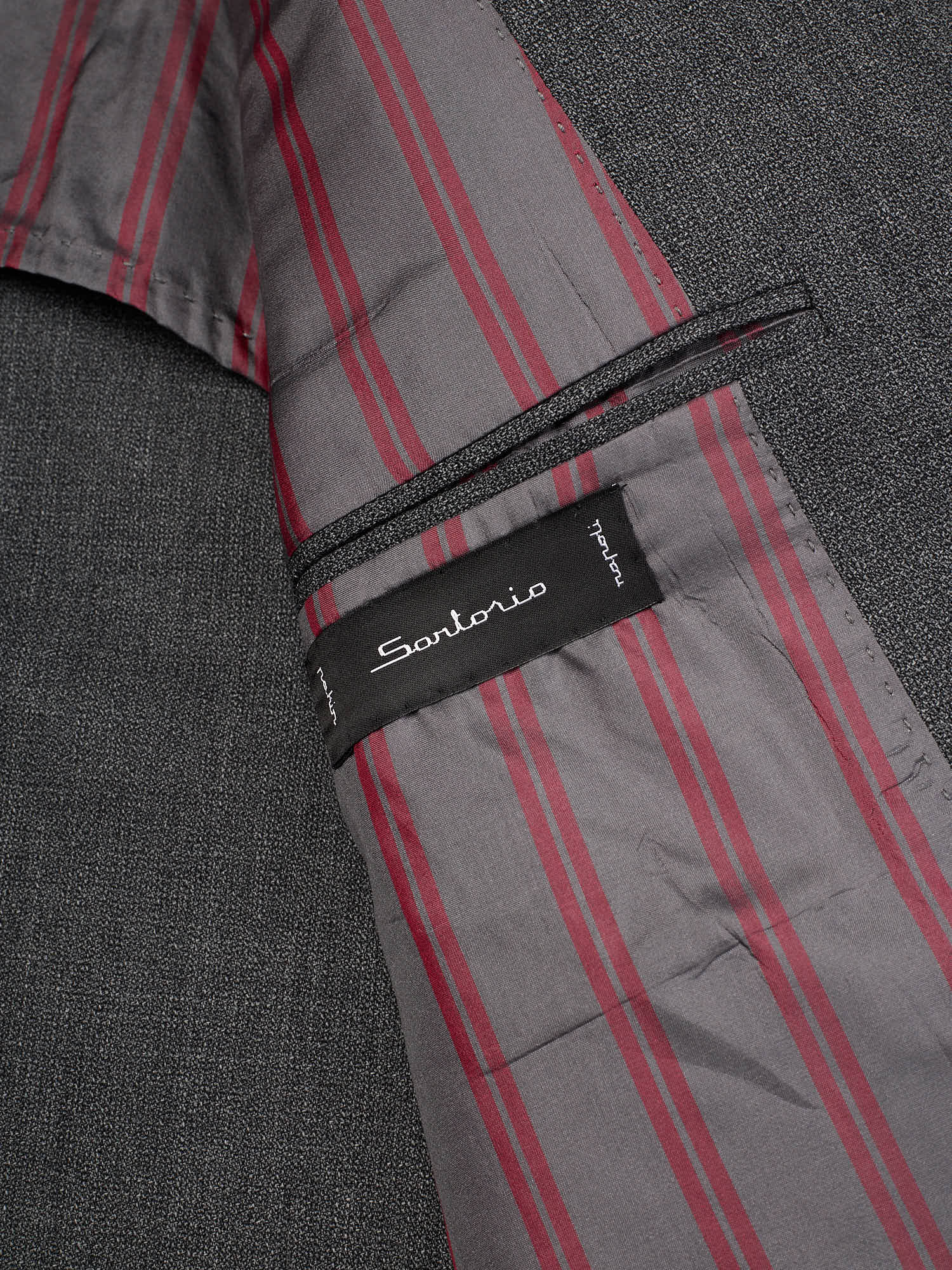 SARTORIO Napoli Gray Wool Jacket