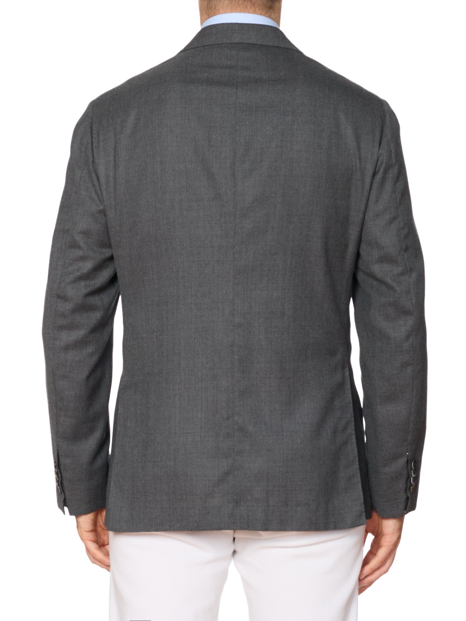SARTORIO Napoli Gray Wool Jacket
