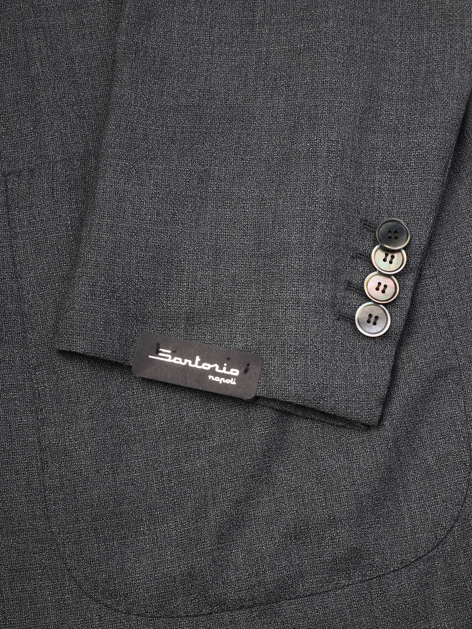 SARTORIO Napoli Gray Wool Jacket