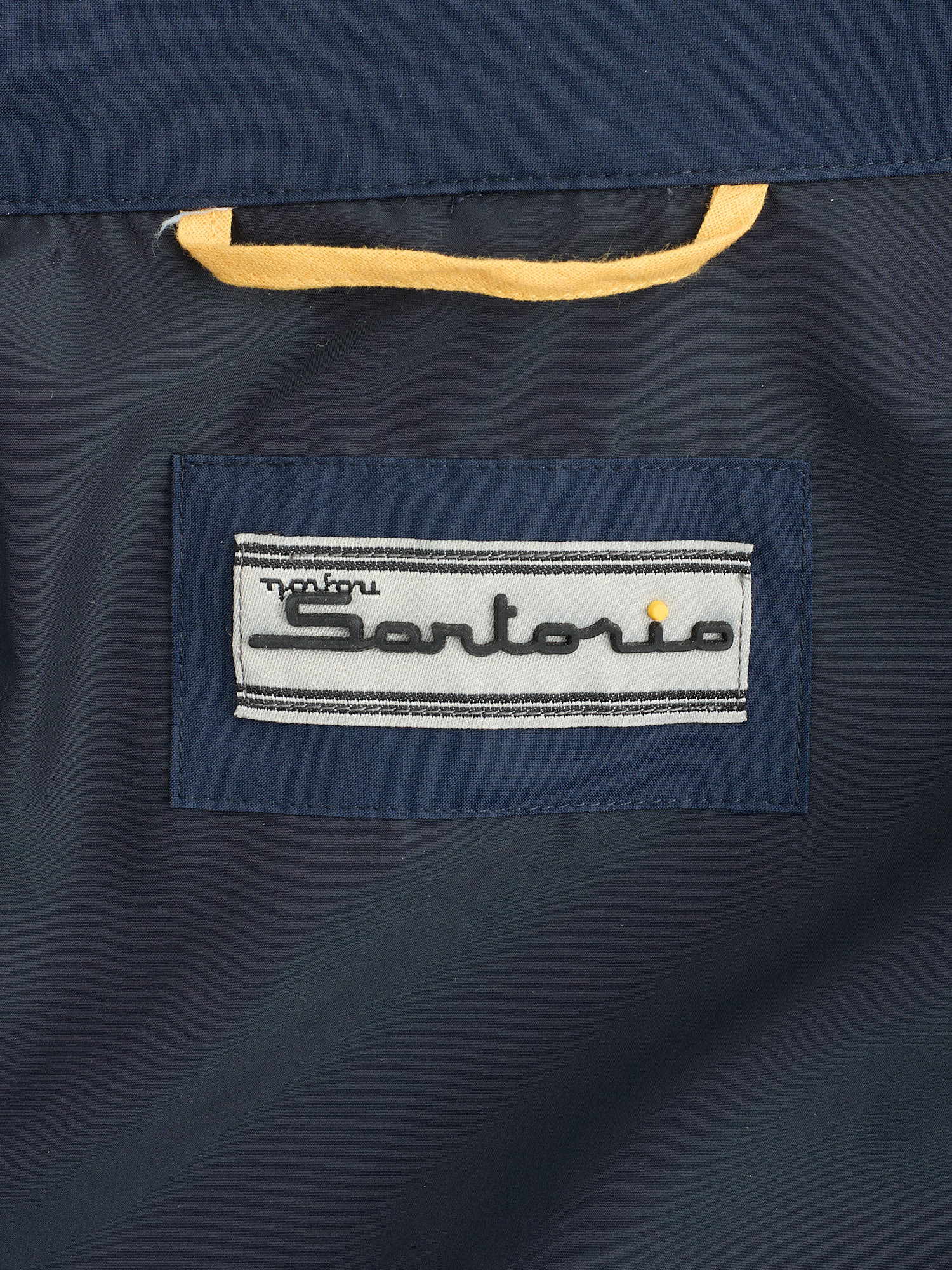 SARTORIO "Tuga" Napoli Blue Parka Jacket With Hidden Hood