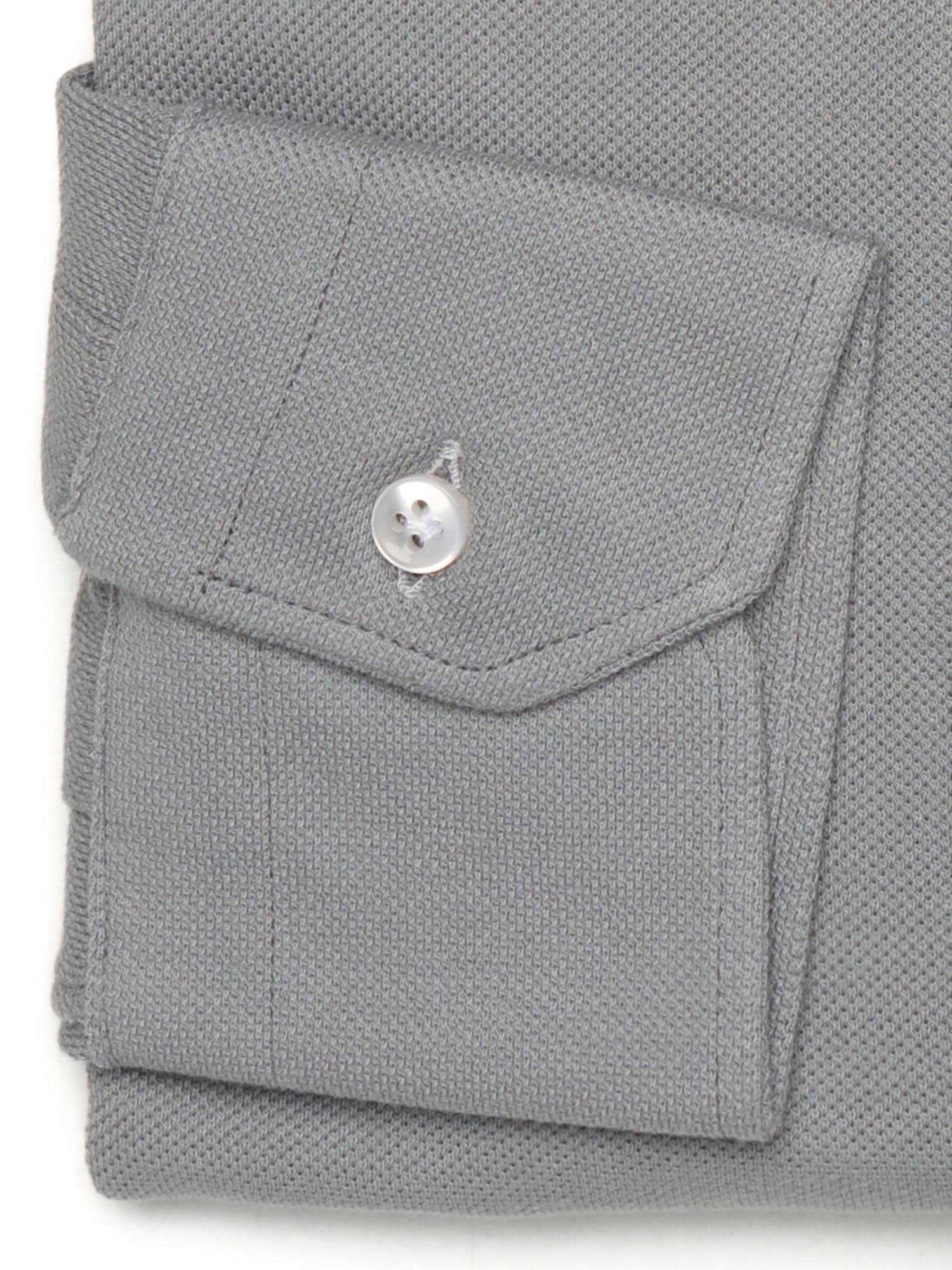 SARTORIO Napoli by KITON Cement Cotton Pique Polo Shirt NEW