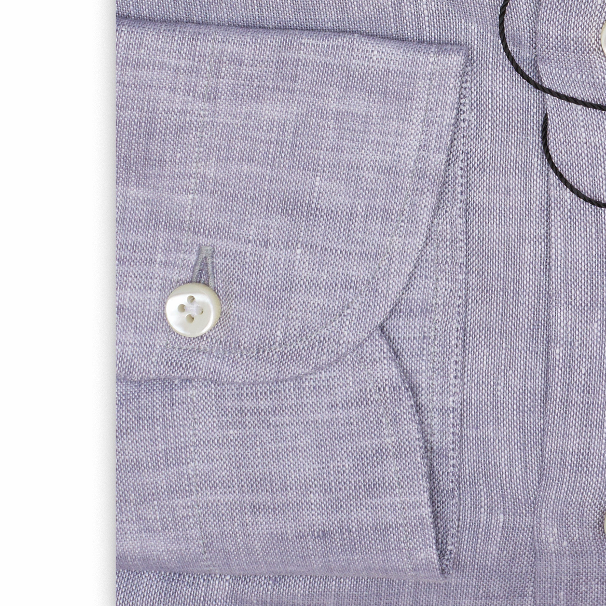 SARTORIO Napoli by KITON Levander Linen Button-Down Casual Shirt NEW SARTORIO