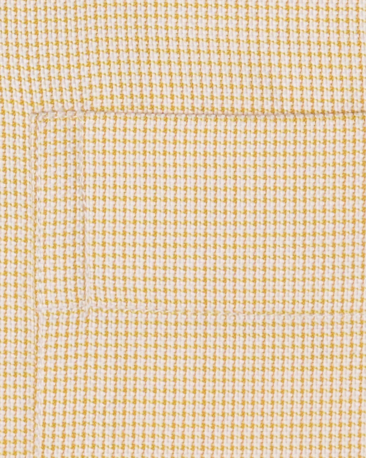 SIR BONSER for Vannucci Gold Fancy Check Royal Oxford Cotton Shirt EU 38 NEW US 15