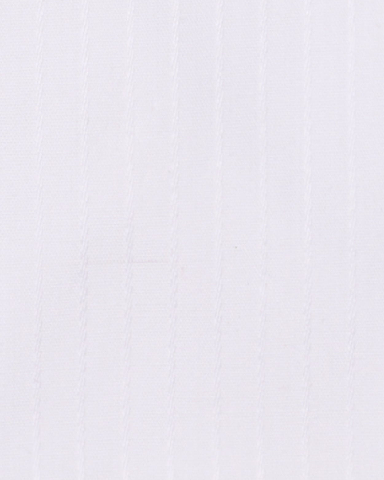 SIR BONSER for Vannucci White Striped Dobby Cotton French Cuff Dress Shirt