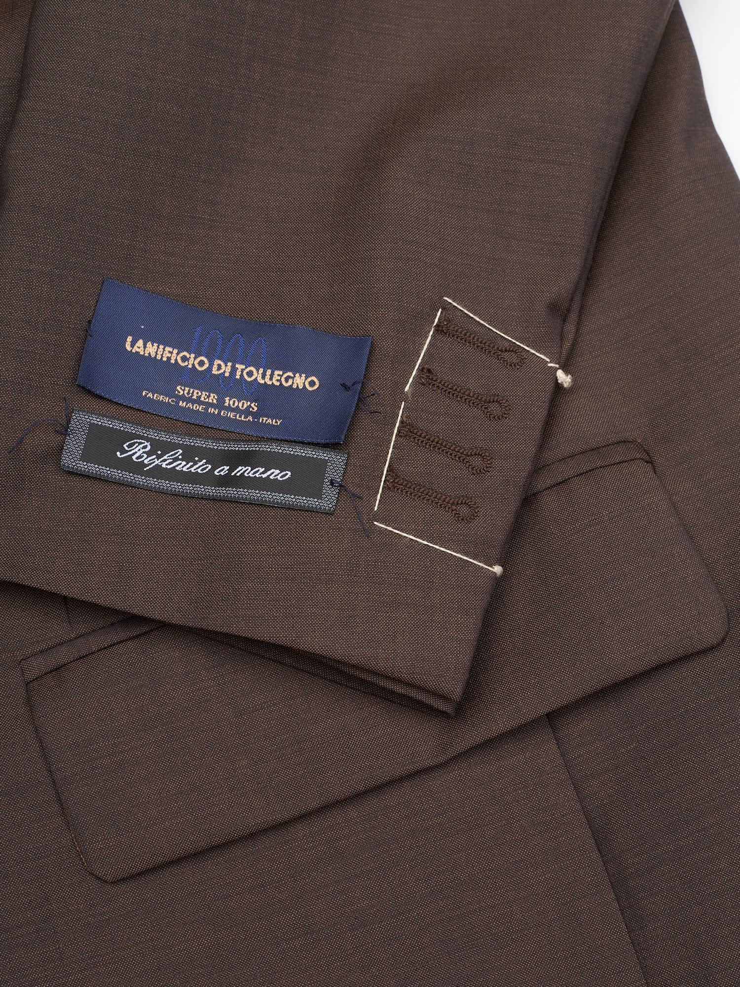 SIR WILSON Dark Brown Wool Suit