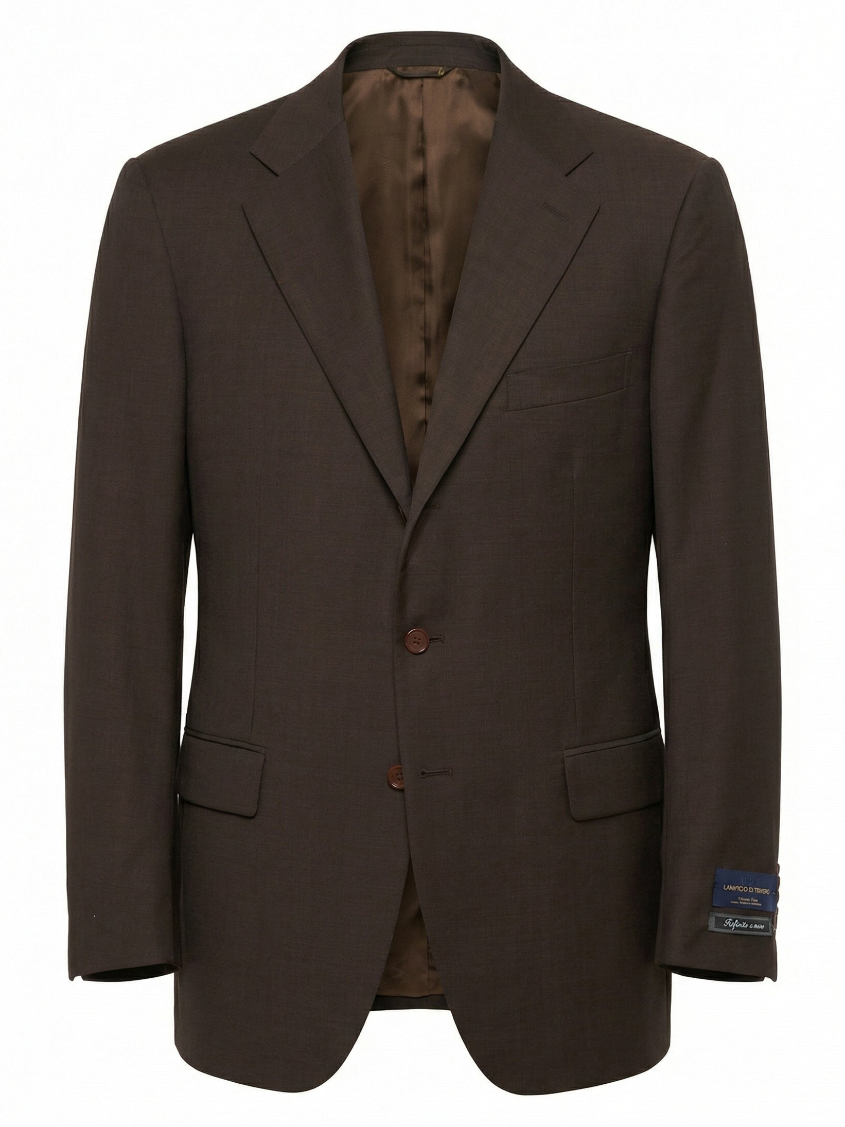 SIR WILSON Dark Brown Wool Suit