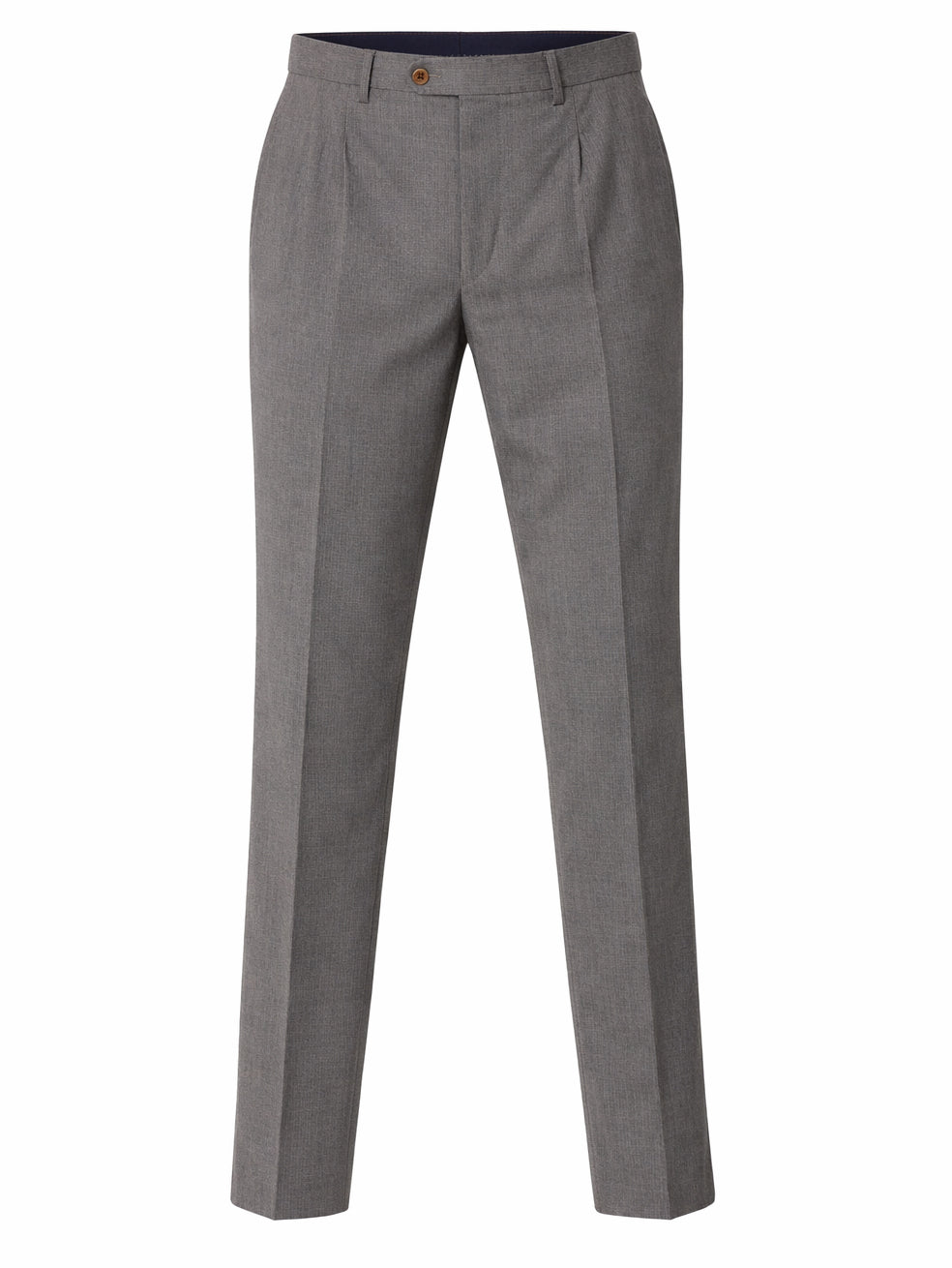 SIR WILSON Ligth Gray Striped Virgin Wool Super 120'S Suit