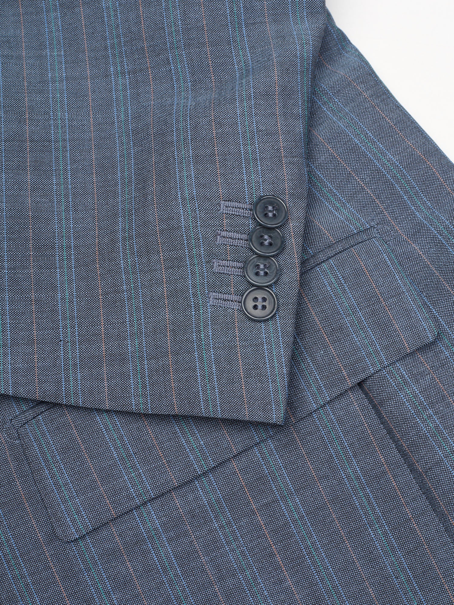 SIR WILSON Torino by Vestimenta Light Blue Wool-Mohair Suit