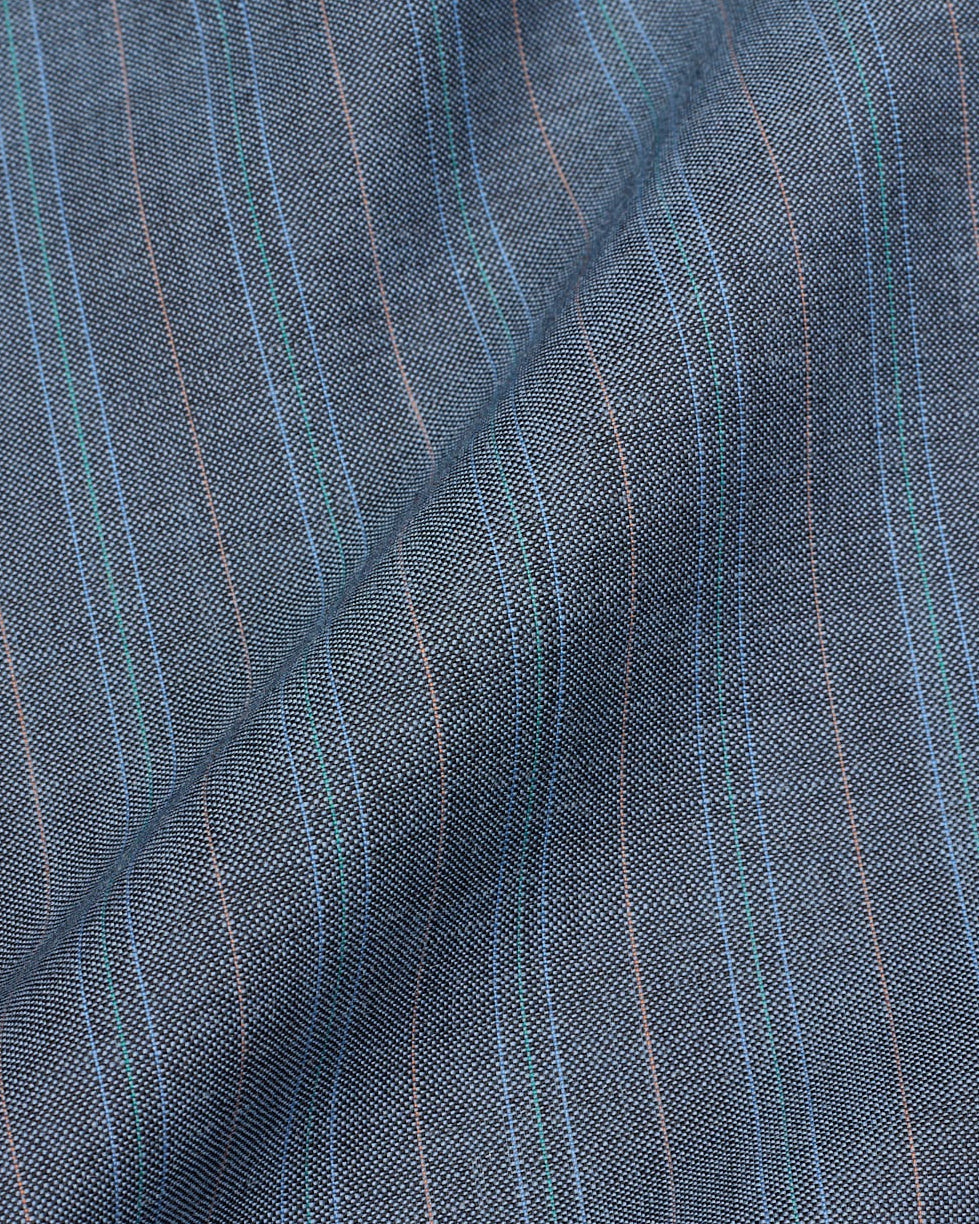 SIR WILSON Torino by Vestimenta Light Blue Wool-Mohair Suit