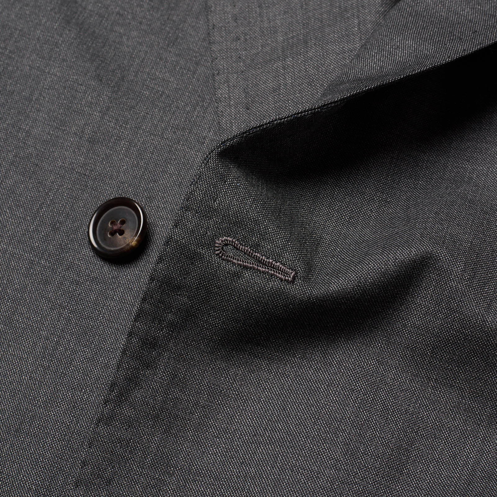 Sartoria SOLITO Napoli Bespoke Gray Handmade DB Jacket EU 50 NEW US 40