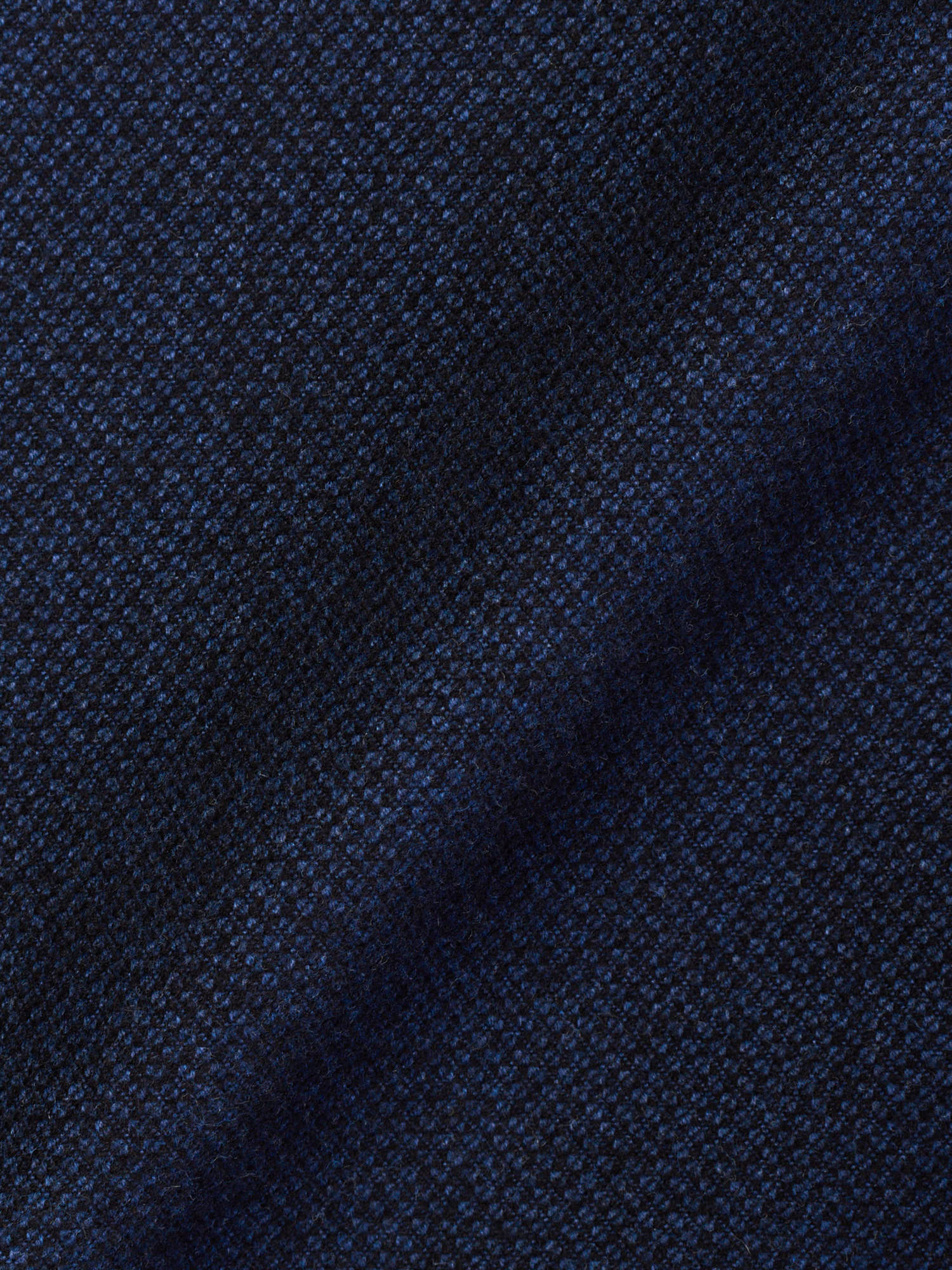 STILE LATINO "Vincenzo" Navy Flannel Cotton Jacket EU 48 US 38 Slim Fit