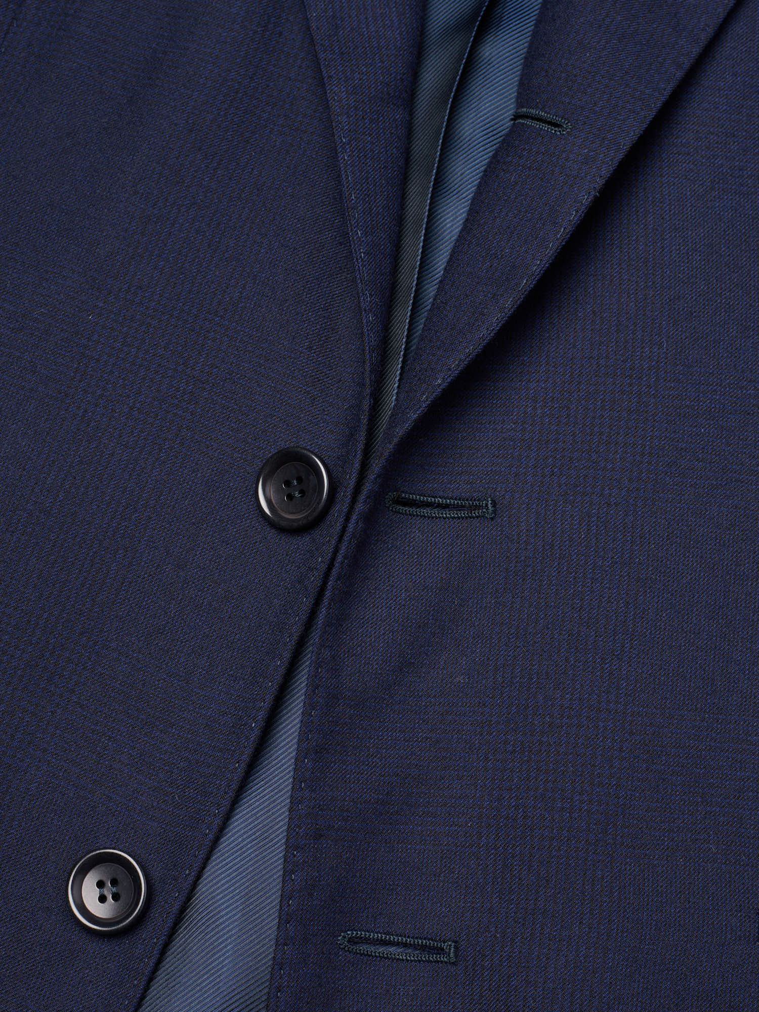 STILE LATINO "Vincenzo" Navy Wool-Cashmere Suit Slim Fit