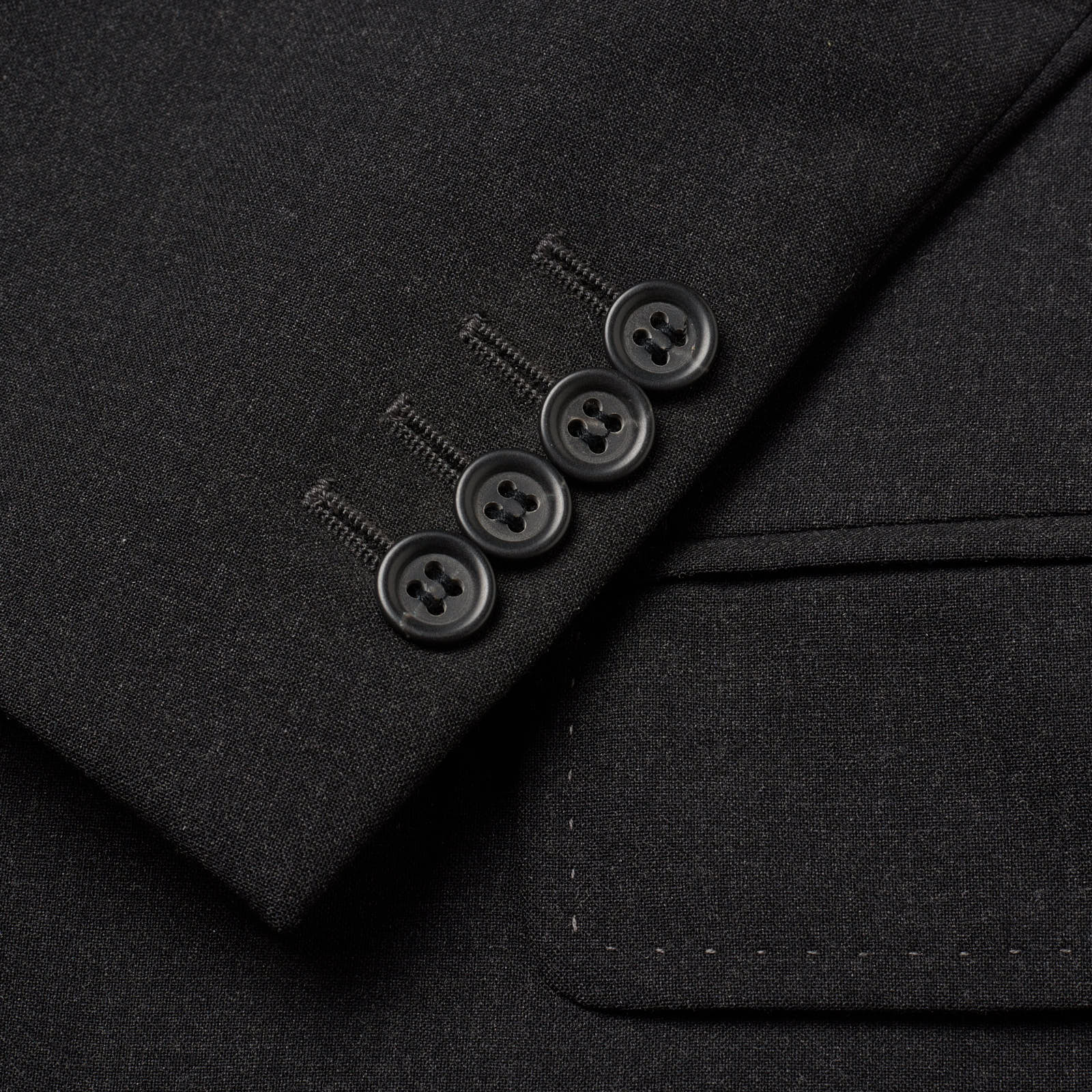 STUVARD MOOIS Charcoal Gray Wool-Elastane Suit EU 56 NEW US 44 46