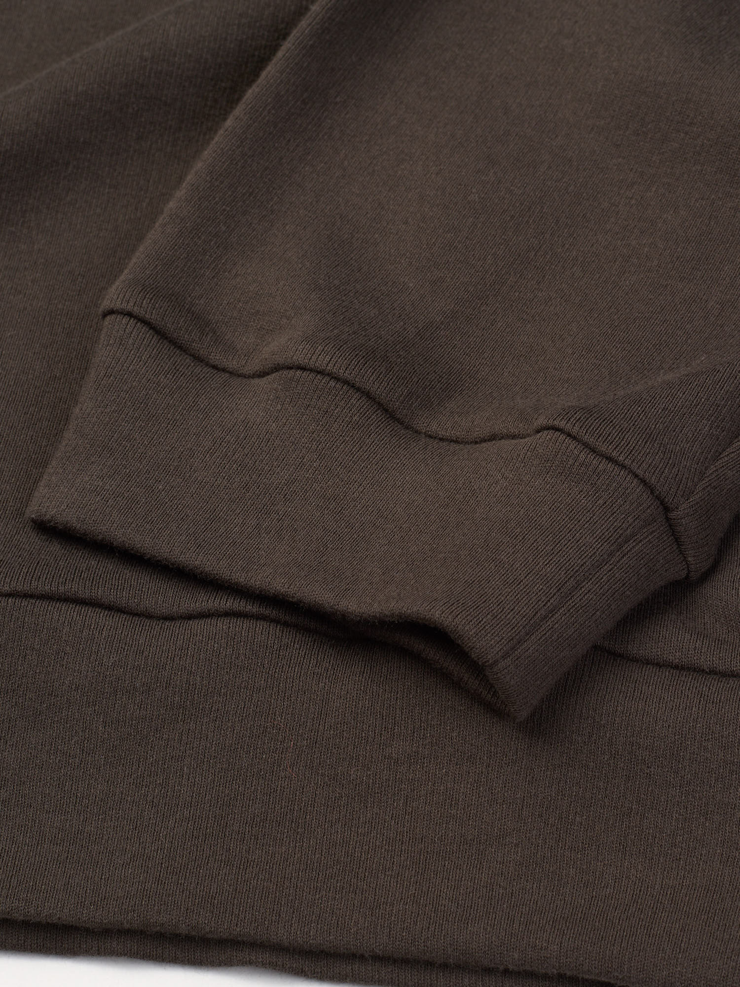 THE ROW "Dark Stone" Organic Cotton Jersey Hoodie NEW L