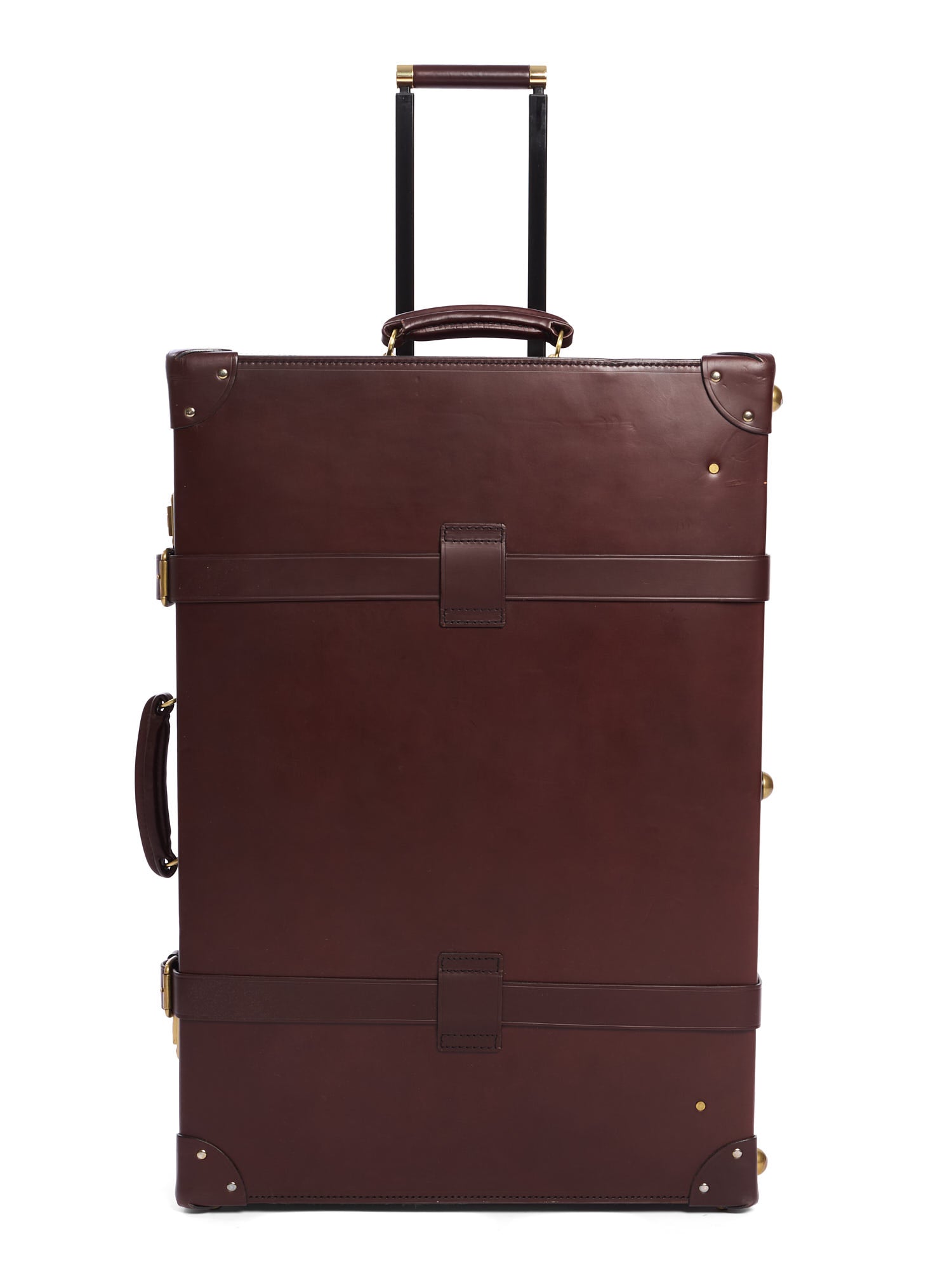 SWAINE "CHESTERFORD" Handmade Bridle Leather Trolly Suitcase 28"