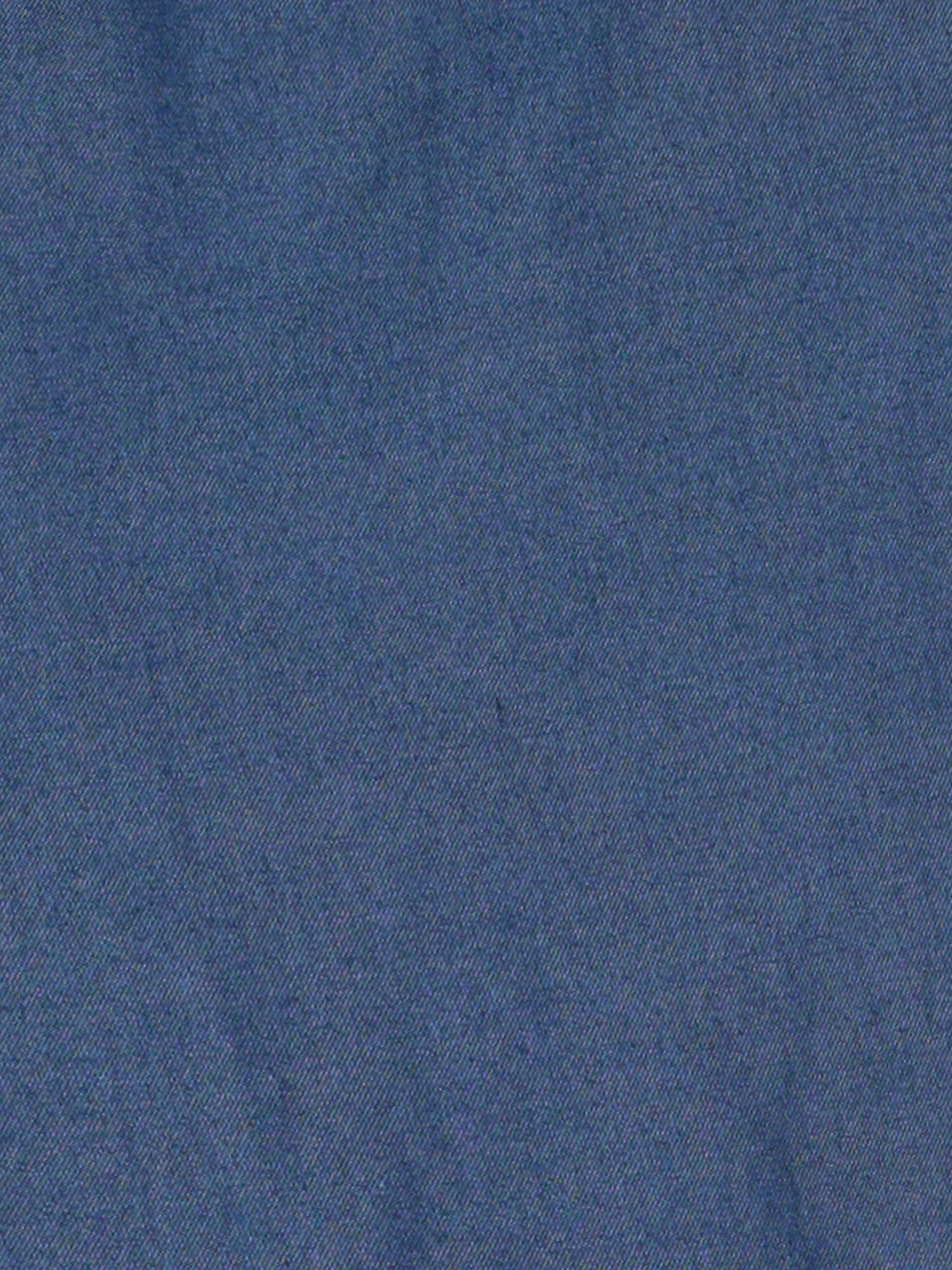 gabor Sartoria CHIAIA Bespoke Handmade Blue Wool-Silk Single Pleated Dress Pants EU 50 US 34